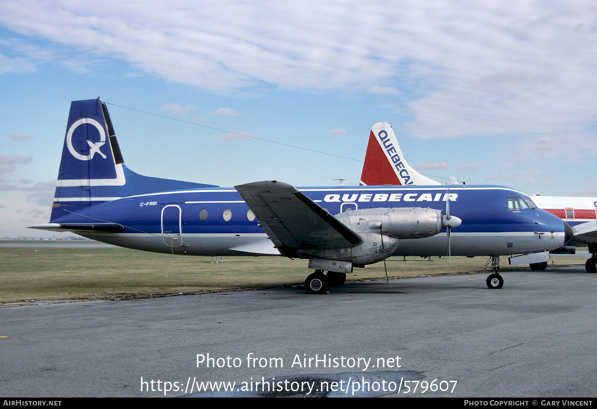 Aircraft Photo of C-FAGI | Hawker Siddeley HS-748 Srs2A/276 | Quebecair | AirHistory.net #579607