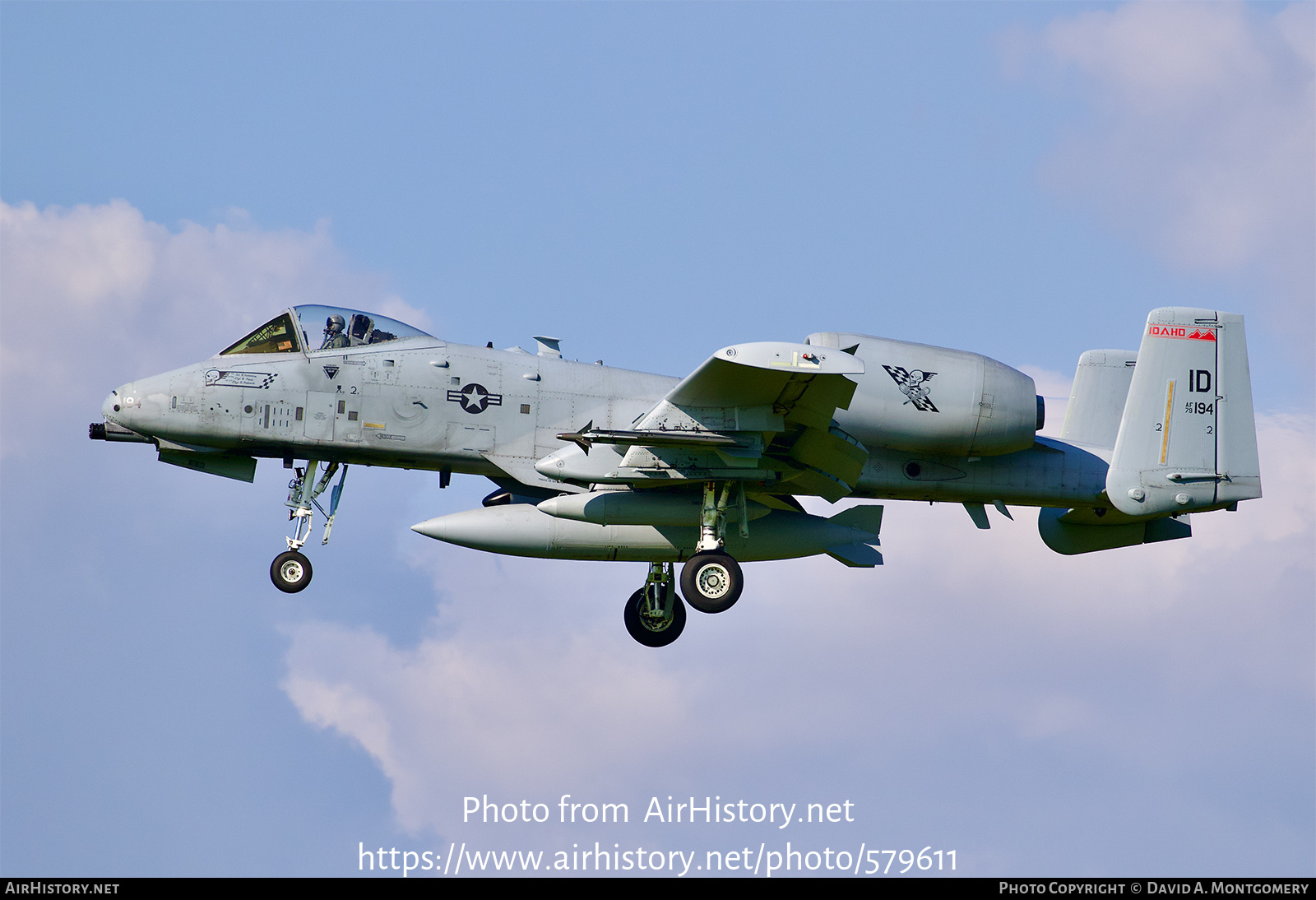 Aircraft Photo of 79-0194 / AF79-194 | Fairchild A-10C Thunderbolt II ...