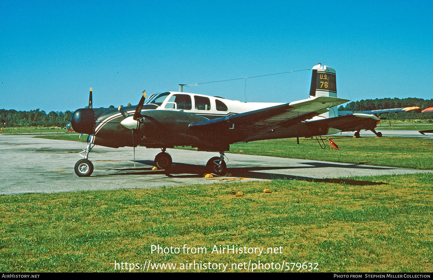 Aircraft Photo of 57-6089 / 76089 | Beech RL-23D Seminole (50) | USA - Army | AirHistory.net #579632