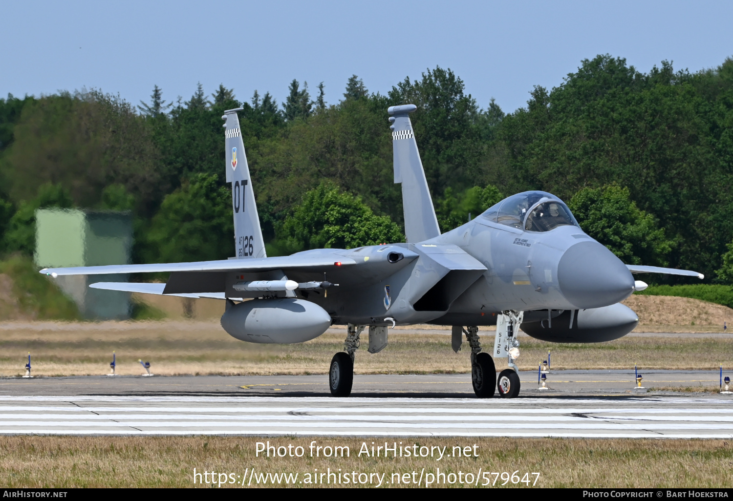 Aircraft Photo of 85-0126 | McDonnell Douglas F-15C Eagle | USA - Air Force | AirHistory.net #579647