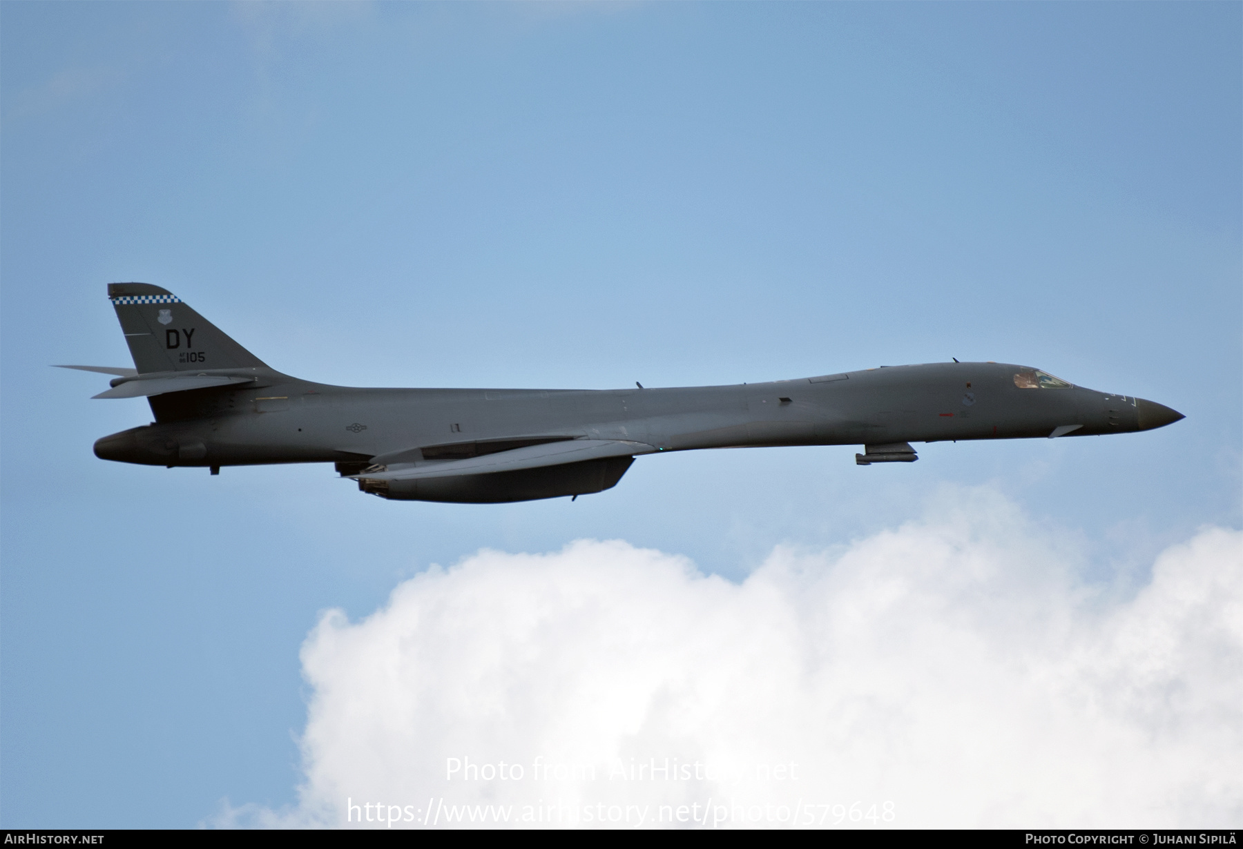 Aircraft Photo of 86-0105 / AF86-105 | Rockwell B-1B Lancer | USA - Air Force | AirHistory.net #579648