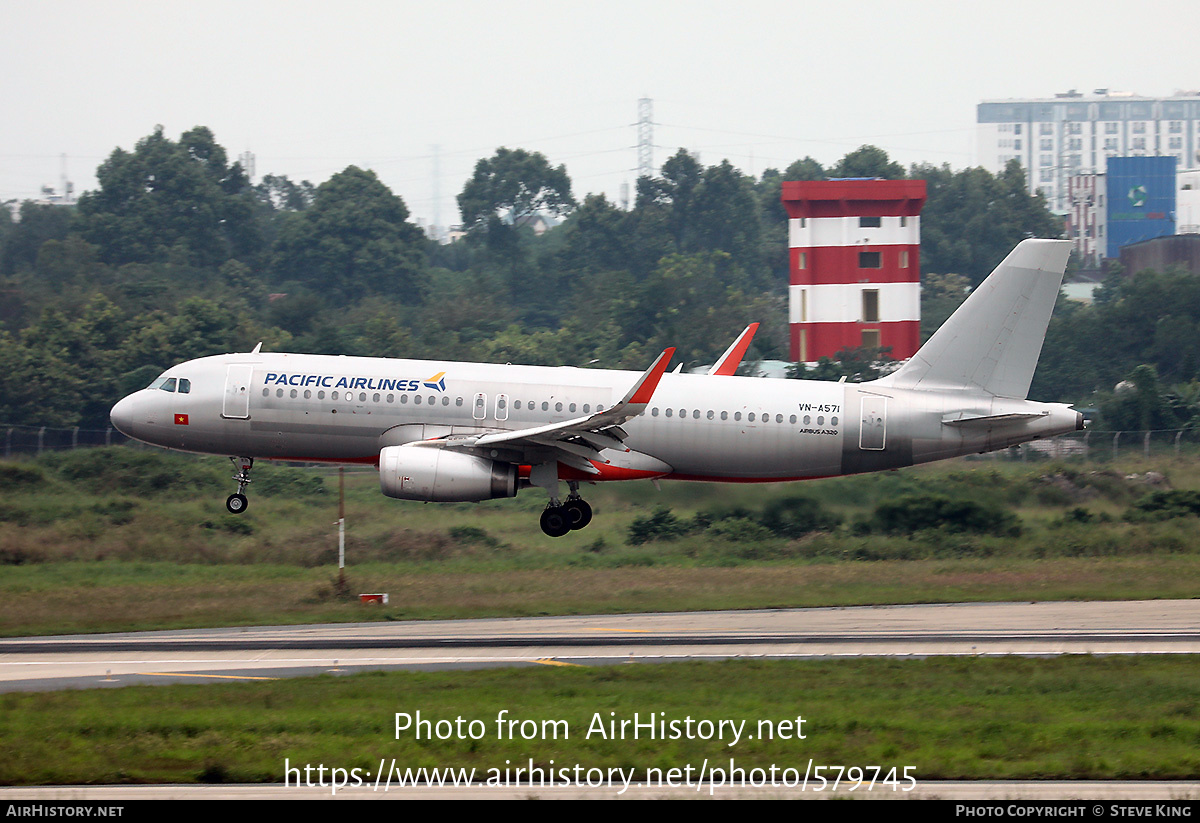 Aircraft Photo of VN-A571 | Airbus A320-232 | Pacific Airlines | AirHistory.net #579745