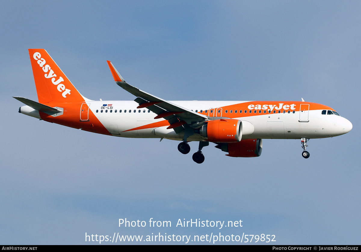 Aircraft Photo Of OE-LSI | Airbus A320-251N | EasyJet | AirHistory.net ...