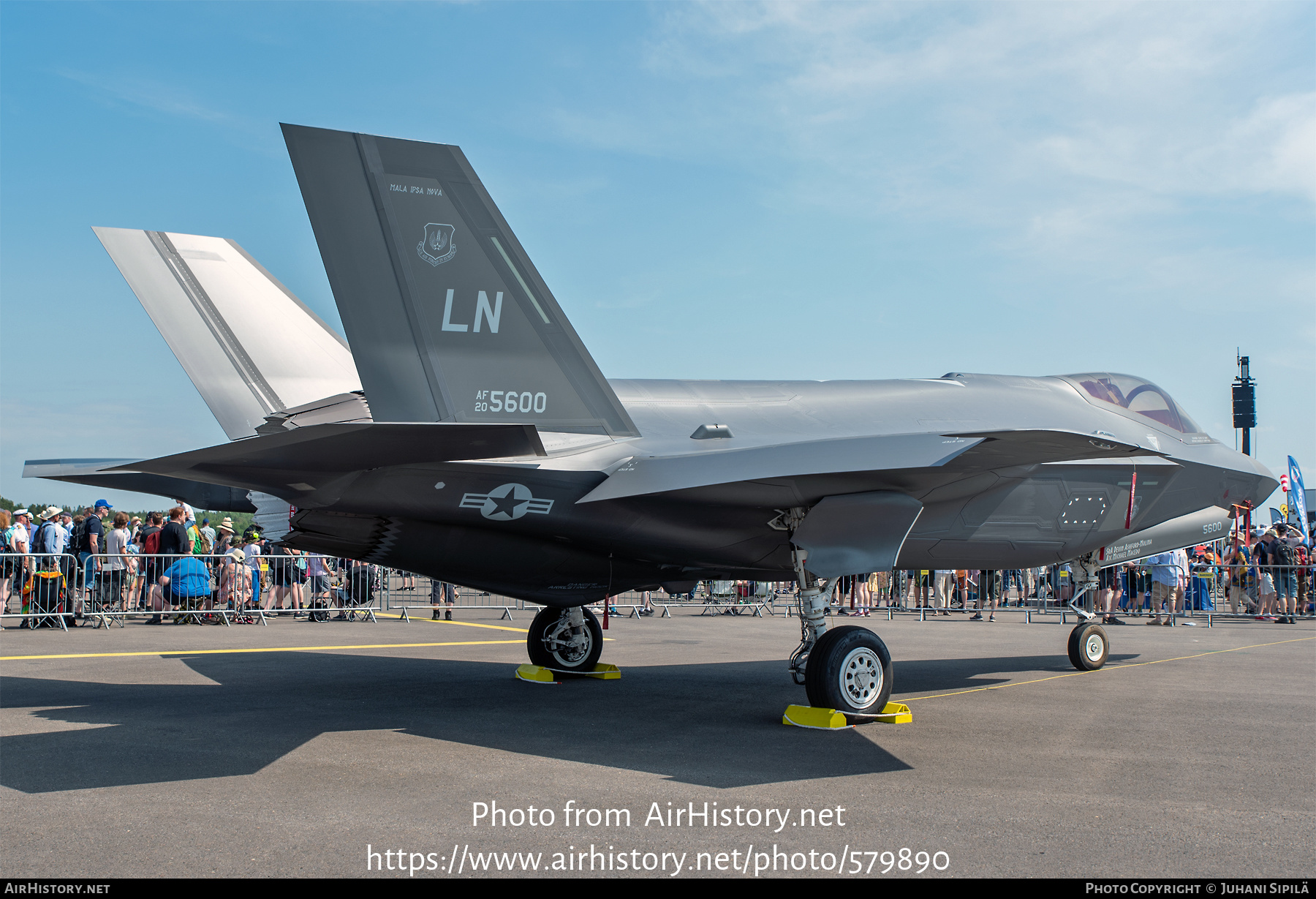 Aircraft Photo of 20-5600 / AF20-5600 | Lockheed Martin F-35A Lightning II | USA - Air Force | AirHistory.net #579890