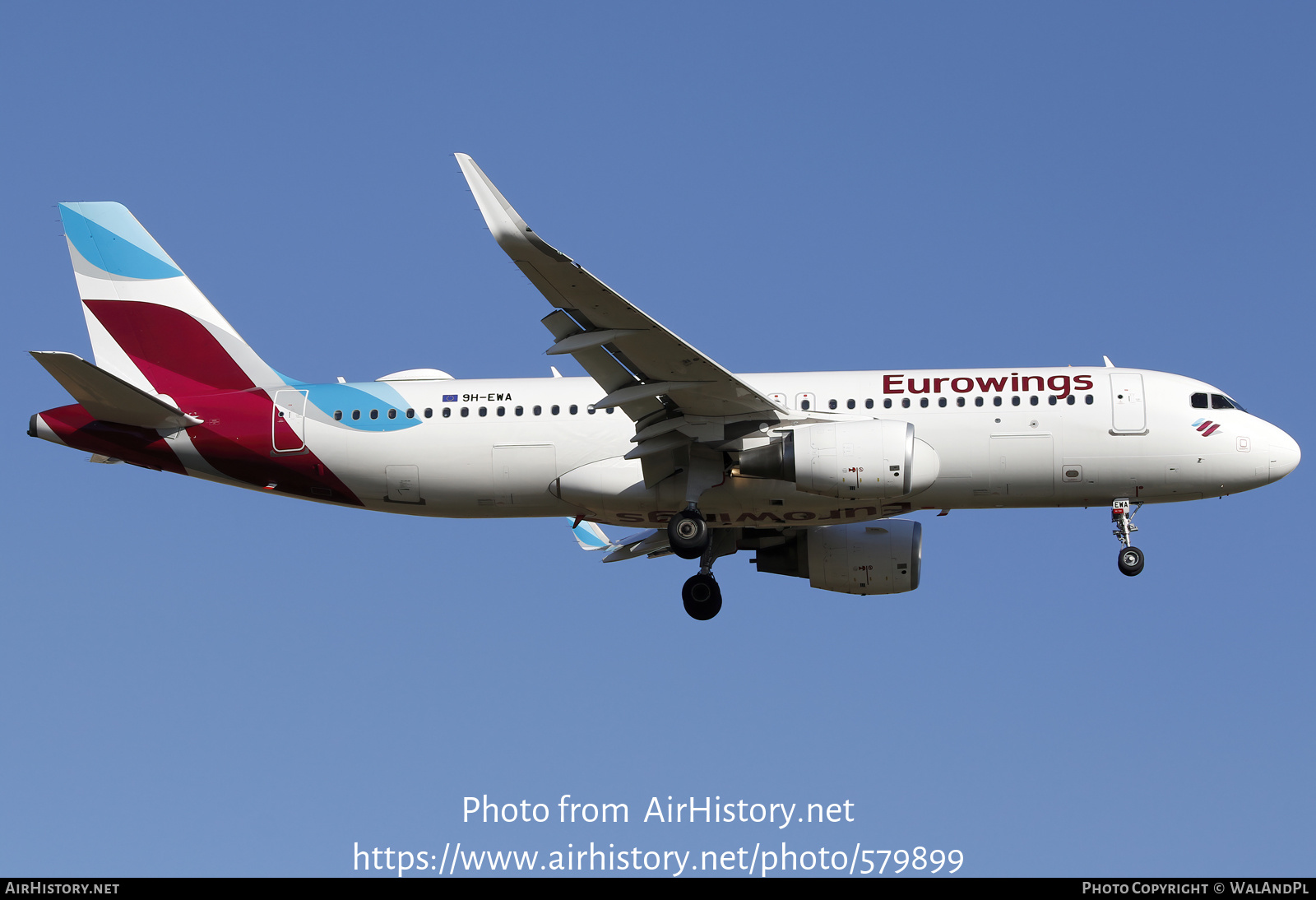 Aircraft Photo of 9H-EWA | Airbus A320-214 | Eurowings | AirHistory.net #579899