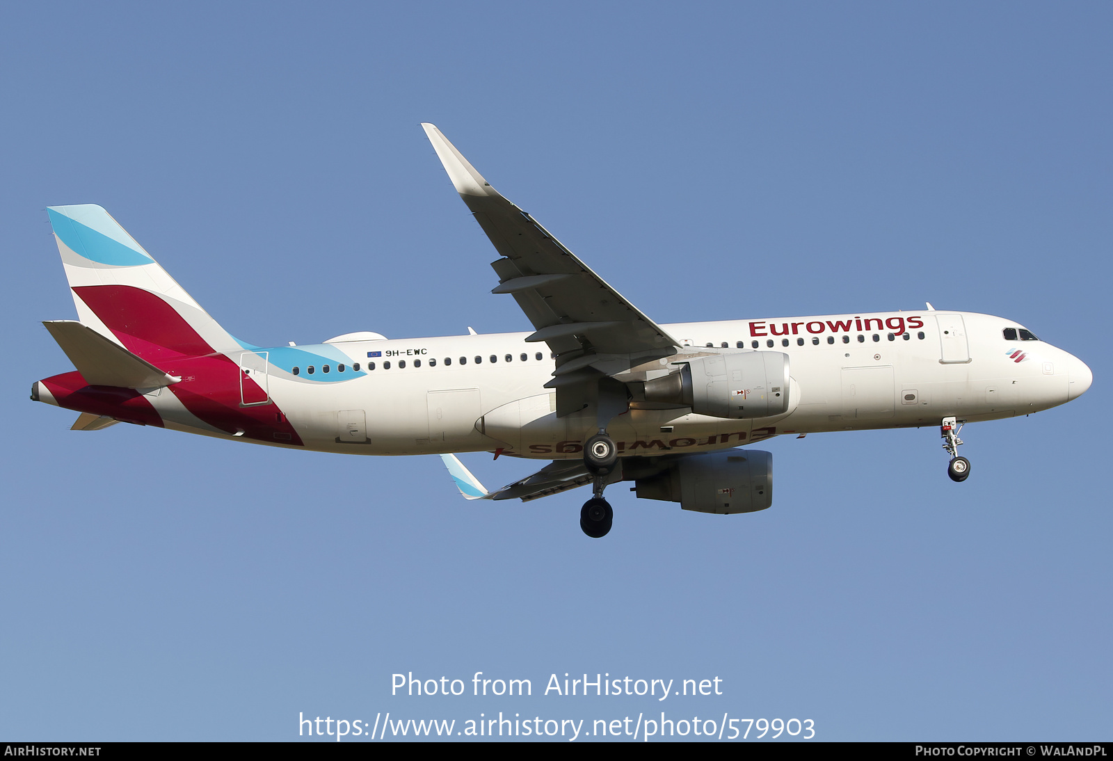 Aircraft Photo of 9H-EWC | Airbus A320-214 | Eurowings | AirHistory.net #579903