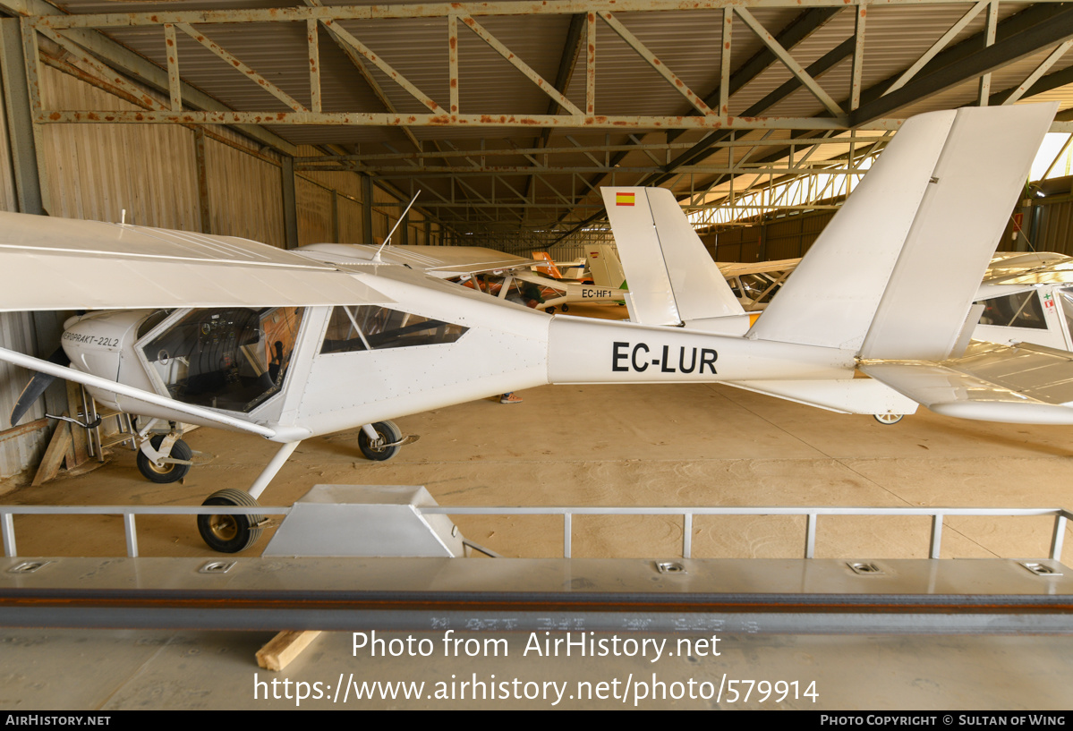 Aircraft Photo of EC-LUR | Aeroprakt A-22L Foxbat | AirHistory.net #579914