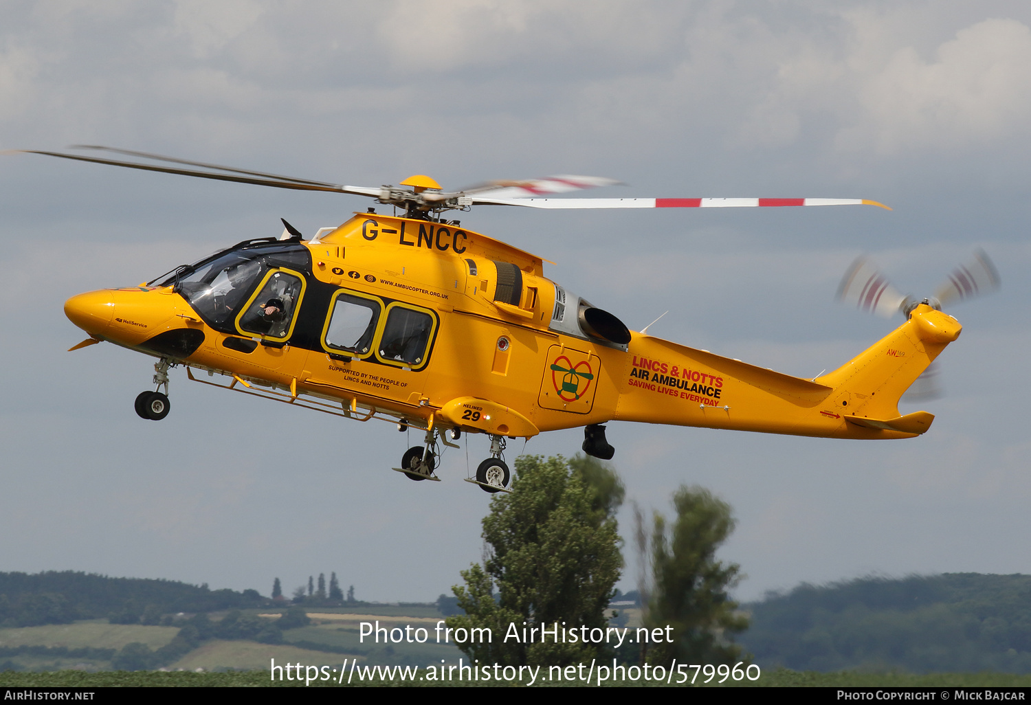 Aircraft Photo of G-LNCC | Leonardo AW-169 | Lincs and Notts Air Ambulance | AirHistory.net #579960