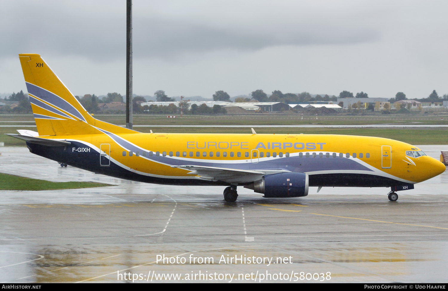 Aircraft Photo of F-GIXH | Boeing 737-3S3(QC) | Europe Airpost | AirHistory.net #580038