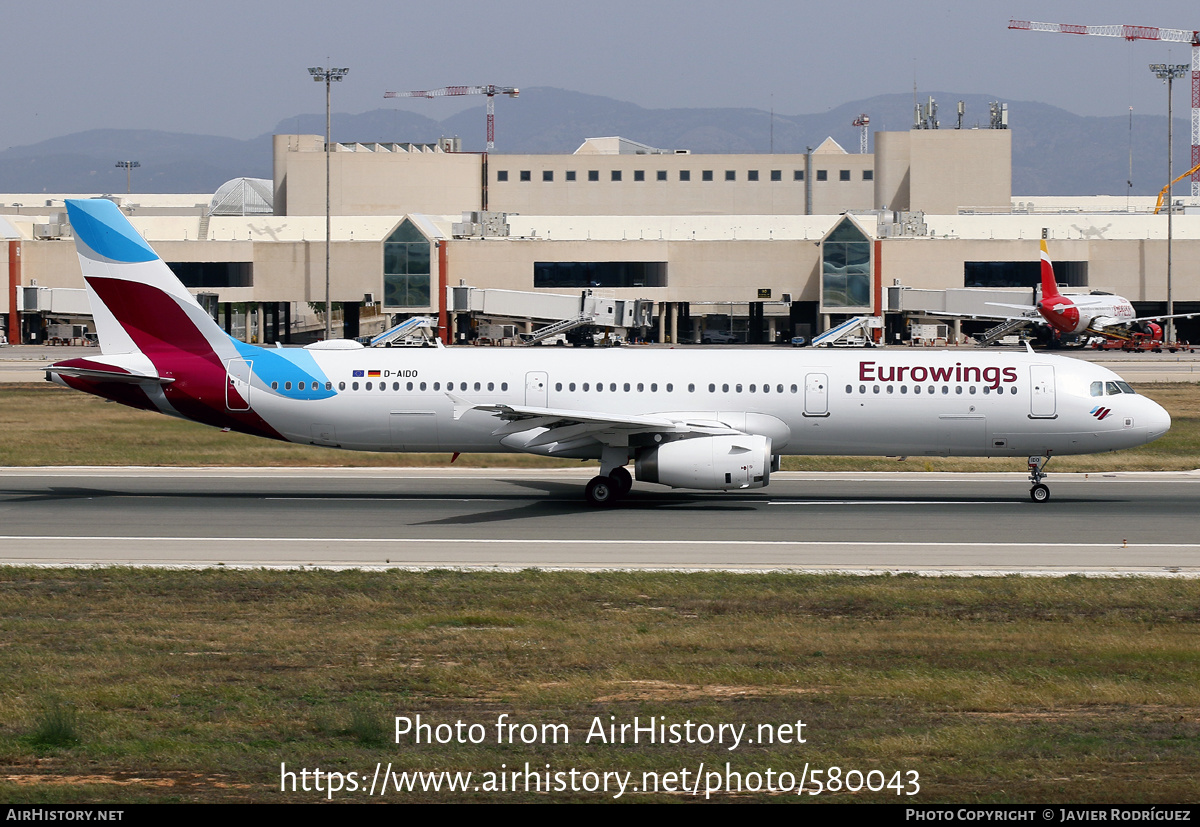 Aircraft Photo of D-AIDO | Airbus A321-231 | Eurowings | AirHistory.net #580043