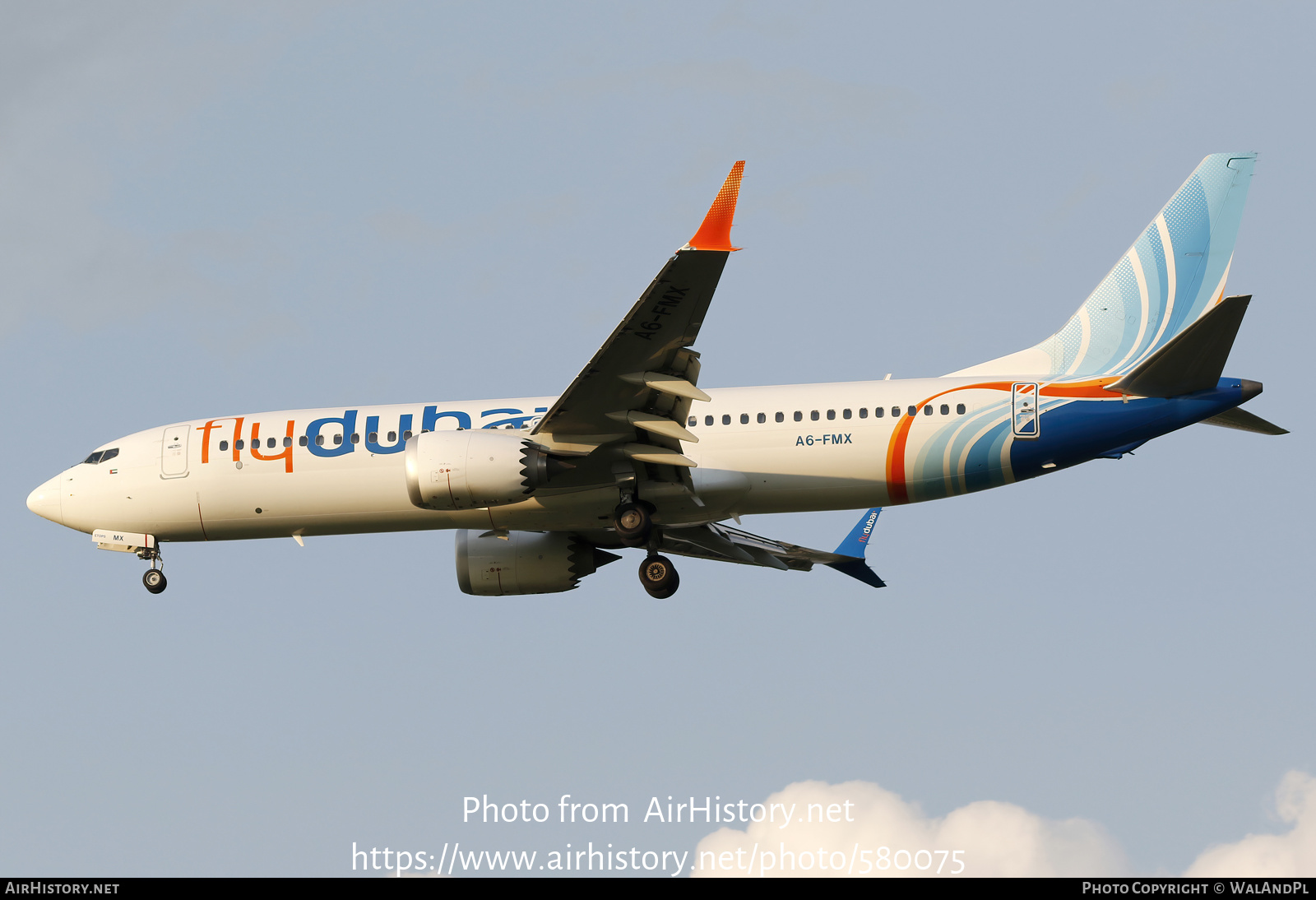 Aircraft Photo of A6-FMX | Boeing 737-8 Max 8 | Flydubai | AirHistory.net #580075