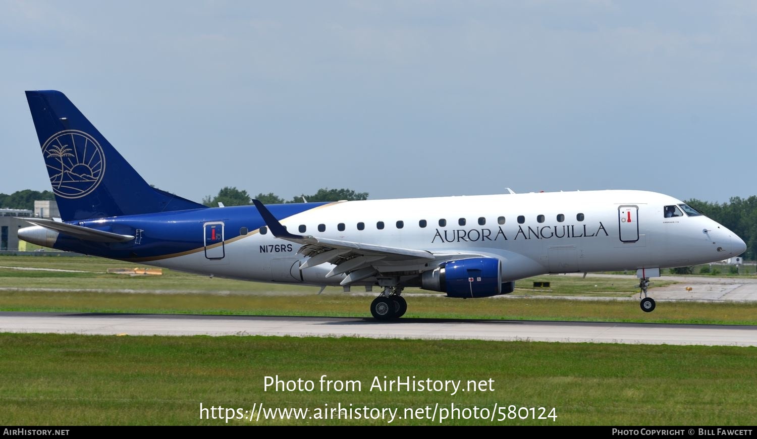 Aircraft Photo of N176RS | Embraer 170SU (ERJ-170-100SU) | Aurora Anguilla Resort | AirHistory.net #580124