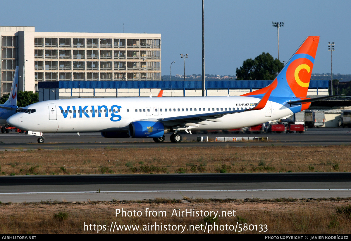 Aircraft Photo of SE-RHX | Boeing 737-86N | Viking Airlines | AirHistory.net #580133