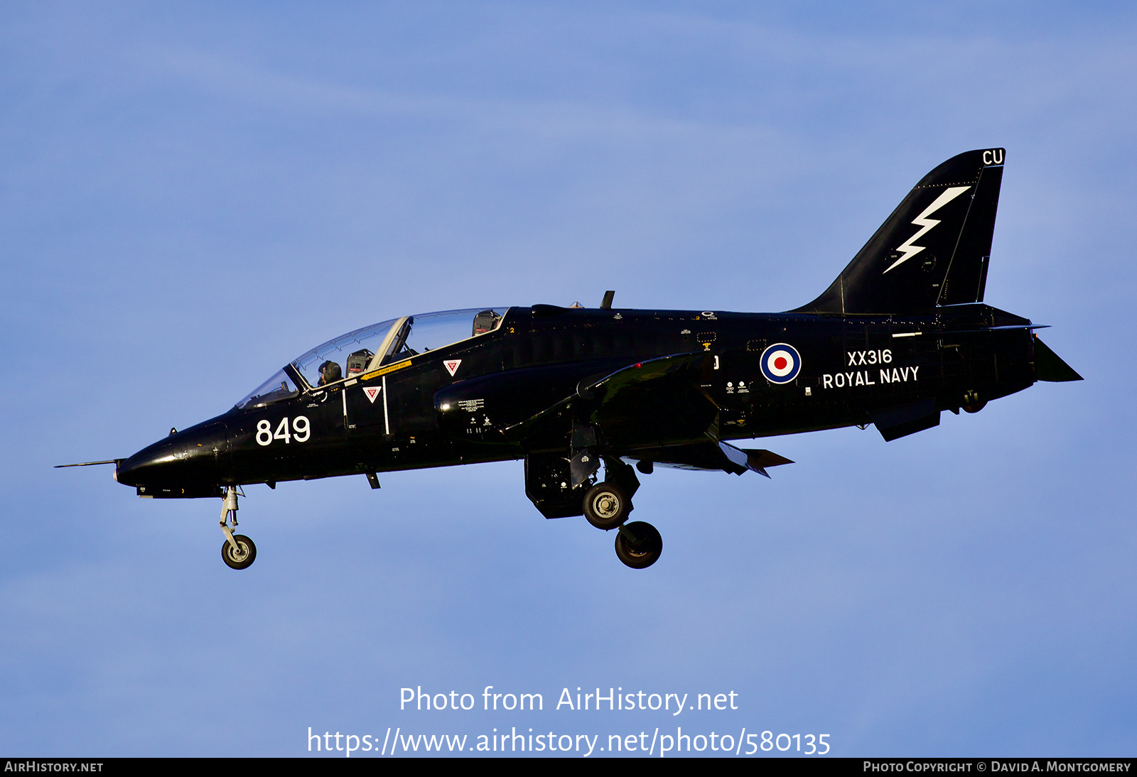 Aircraft Photo of XX316 | British Aerospace Hawk T1A | UK - Navy | AirHistory.net #580135