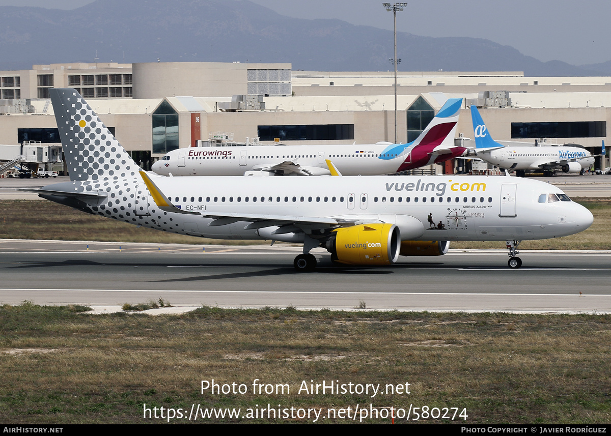 Aircraft Photo of EC-NFI | Airbus A320-271N | Vueling Airlines | AirHistory.net #580274