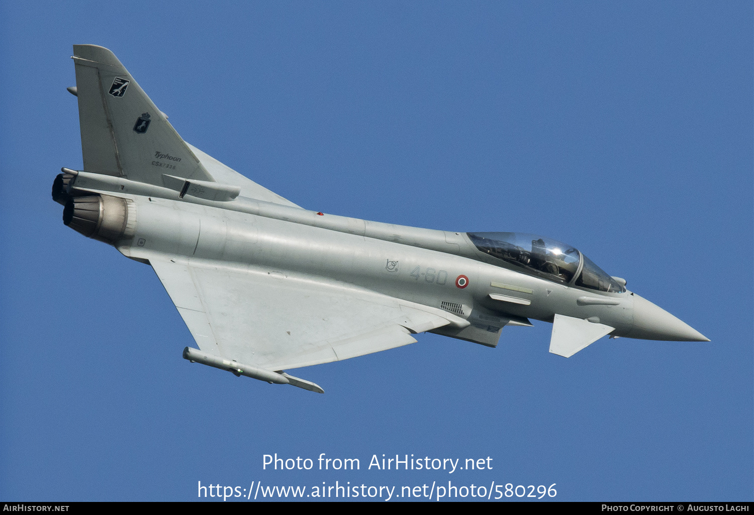 Aircraft Photo of CSX7338 | Eurofighter EF-2000 Typhoon | Italy - Air Force | AirHistory.net #580296