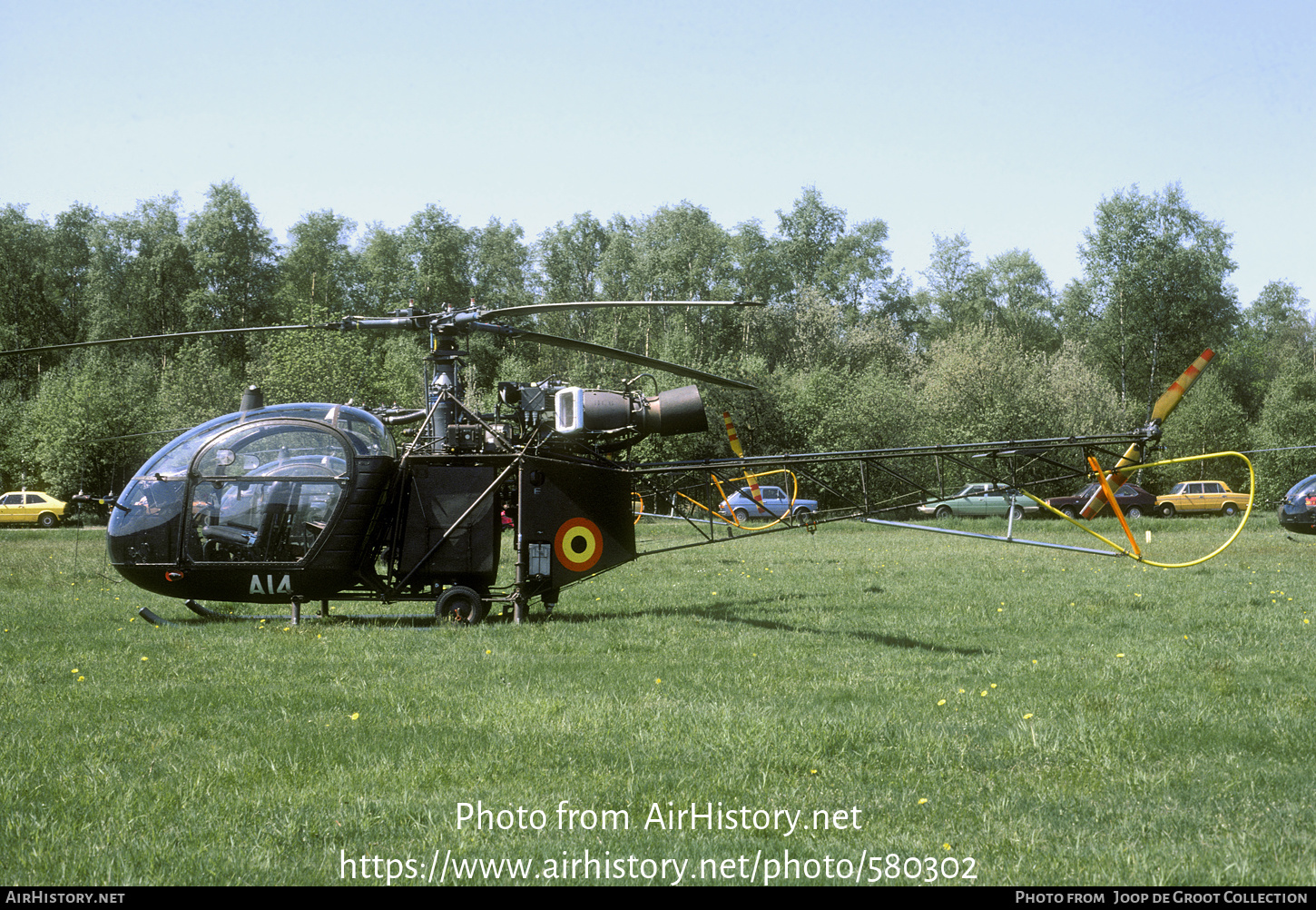 Aircraft Photo of A14 | Sud SE-3130 Alouette II | Belgium - Army | AirHistory.net #580302