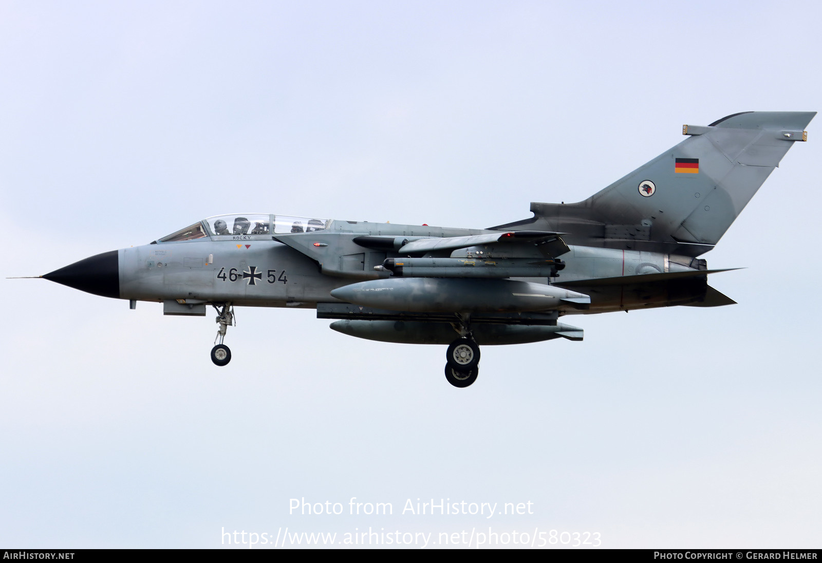 Aircraft Photo of 4654 | Panavia Tornado ECR | Germany - Air Force | AirHistory.net #580323