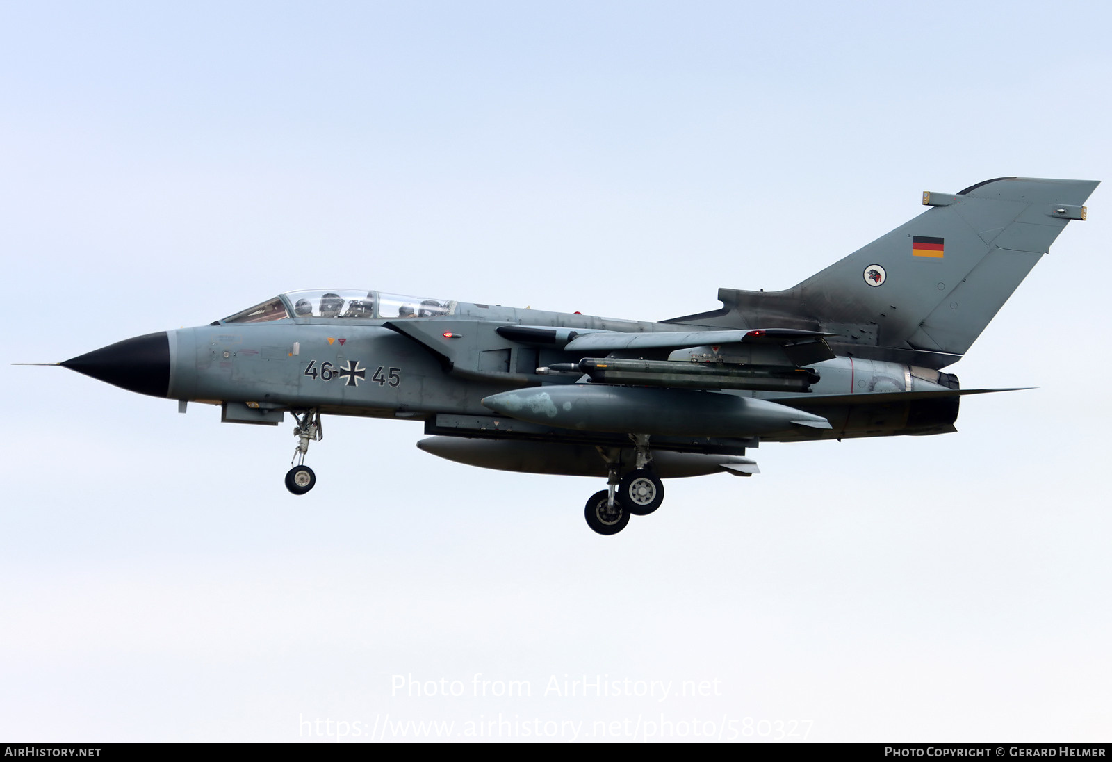 Aircraft Photo of 4645 | Panavia Tornado ECR | Germany - Air Force | AirHistory.net #580327