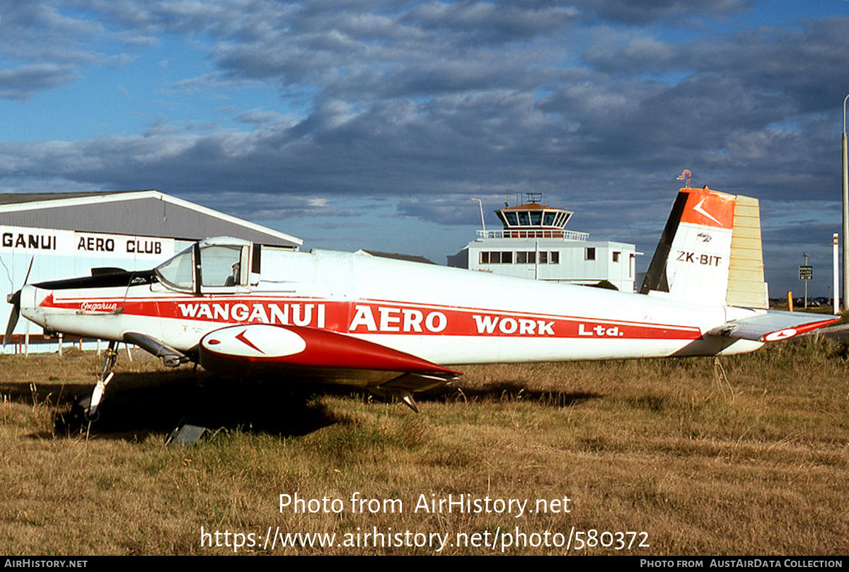 Aircraft Photo of ZK-BIT | Fletcher FU-24 | Wanganui Aero Work Ltd. | AirHistory.net #580372