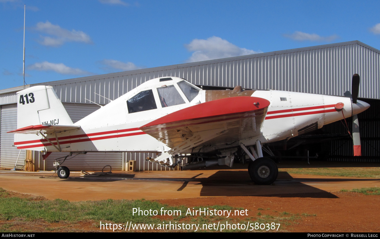 Aircraft Photo of VH-NCJ | Ayres S2R-T34 Turbo Thrush | AirHistory.net #580387