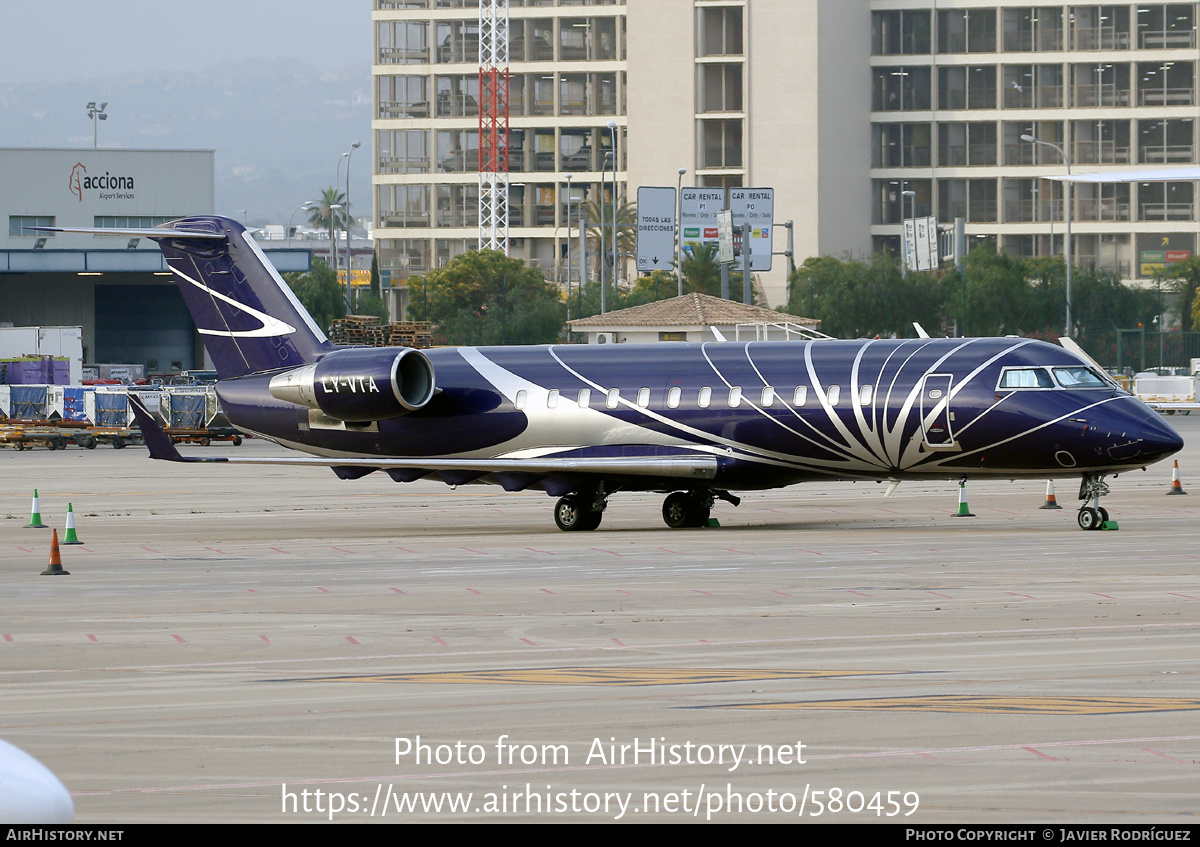 Aircraft Photo of LY-VTA | Bombardier CRJ-200LR (CL-600-2B19) | AirHistory.net #580459