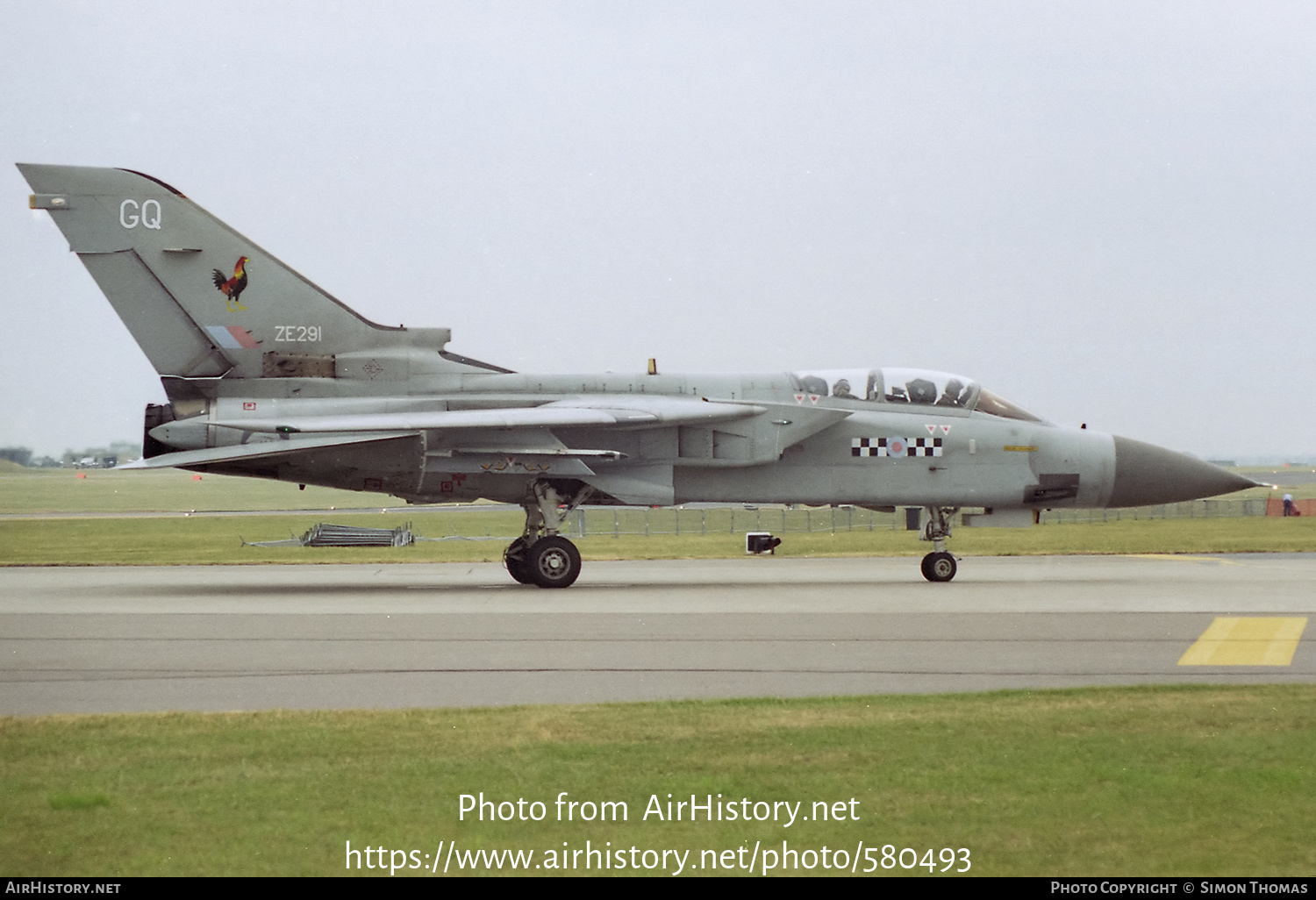 Aircraft Photo of ZE291 | Panavia Tornado F3 | UK - Air Force | AirHistory.net #580493