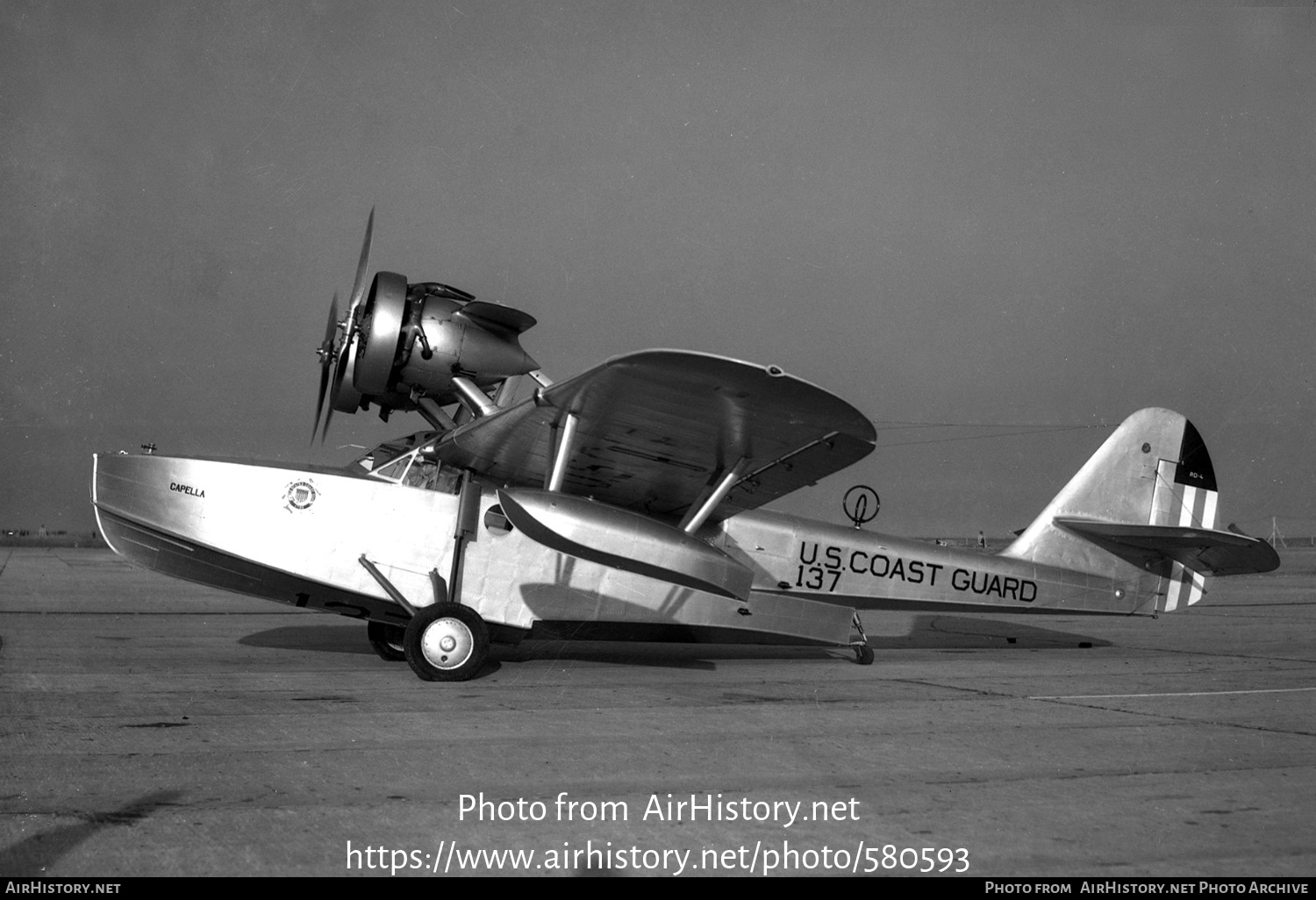 Aircraft Photo of 137 | Douglas RD-4 Dolphin | USA - Coast Guard | AirHistory.net #580593