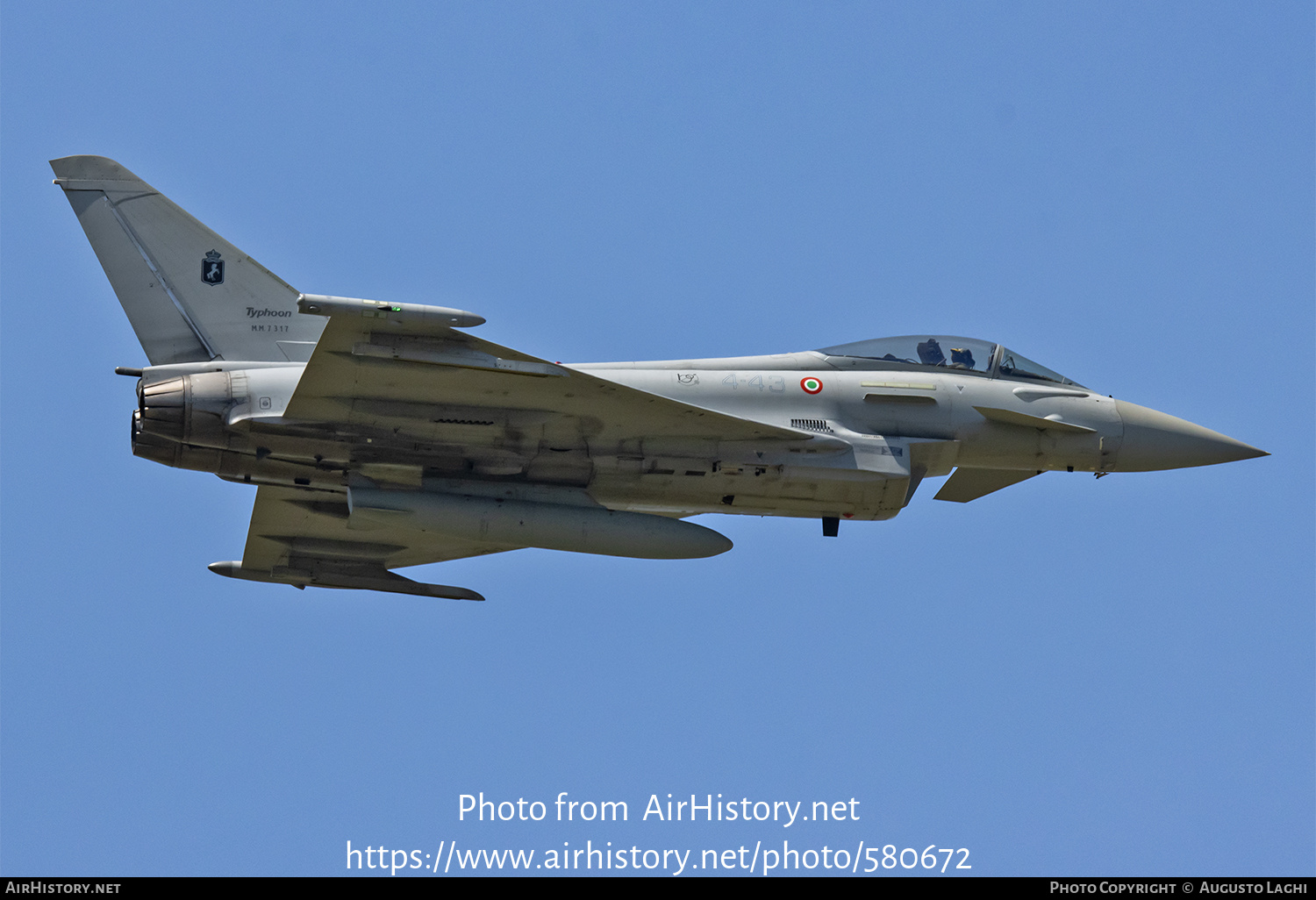 Aircraft Photo of MM7317 | Eurofighter F-2000A Typhoon | Italy - Air Force | AirHistory.net #580672