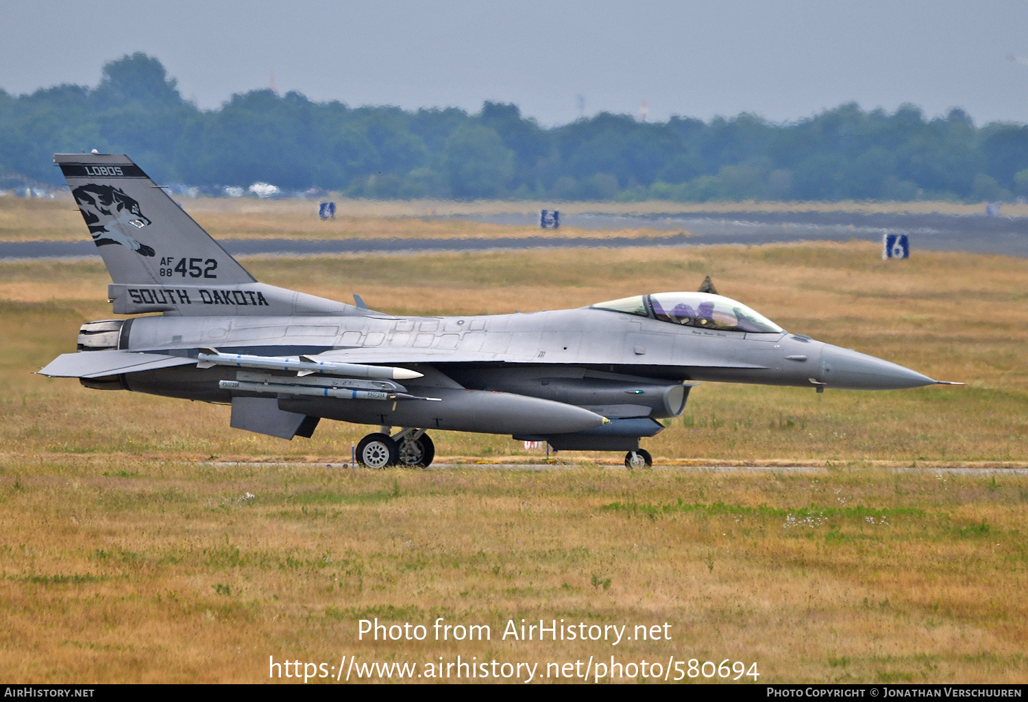 Aircraft Photo of 88-0452 / AF88-452 | General Dynamics F-16CM