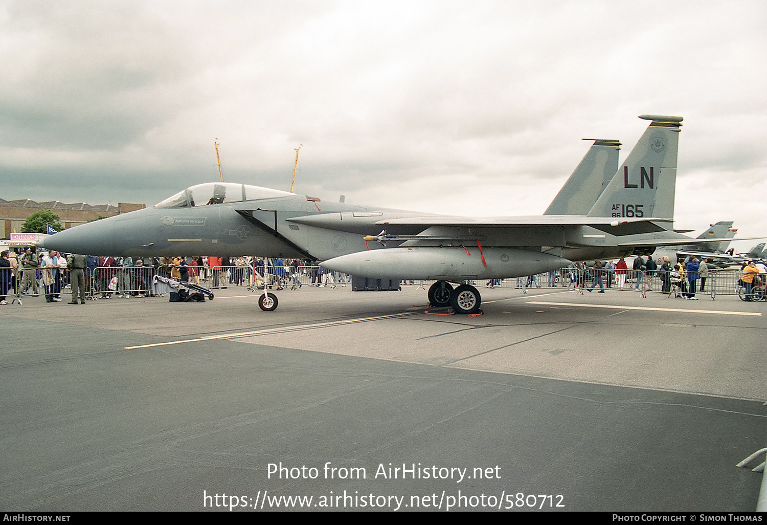 Aircraft Photo of 86-0165 / AF86-165 | McDonnell Douglas F-15C Eagle | USA - Air Force | AirHistory.net #580712