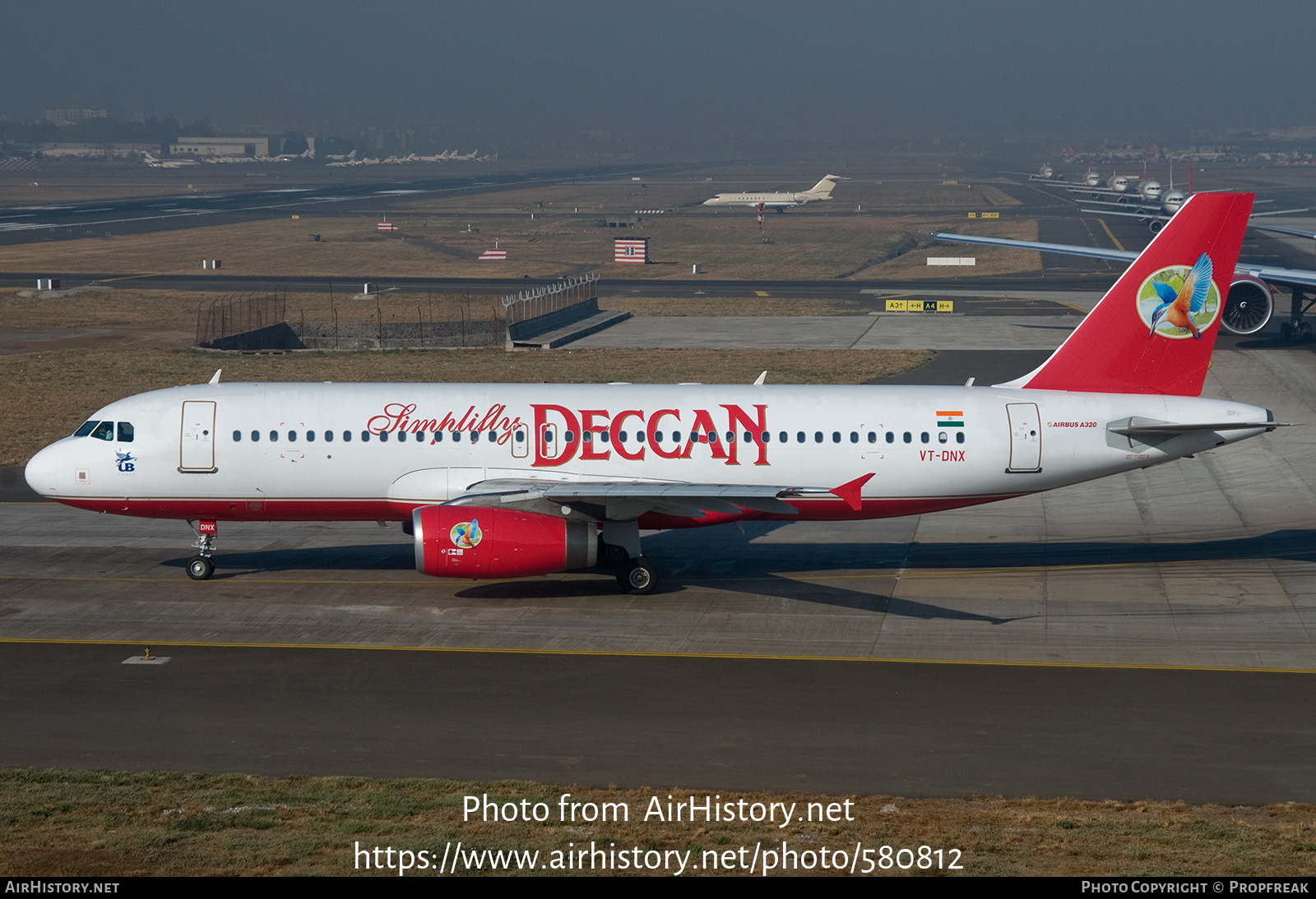 Aircraft Photo of VT-DNX | Airbus A320-232 | Simplifly Deccan | AirHistory.net #580812