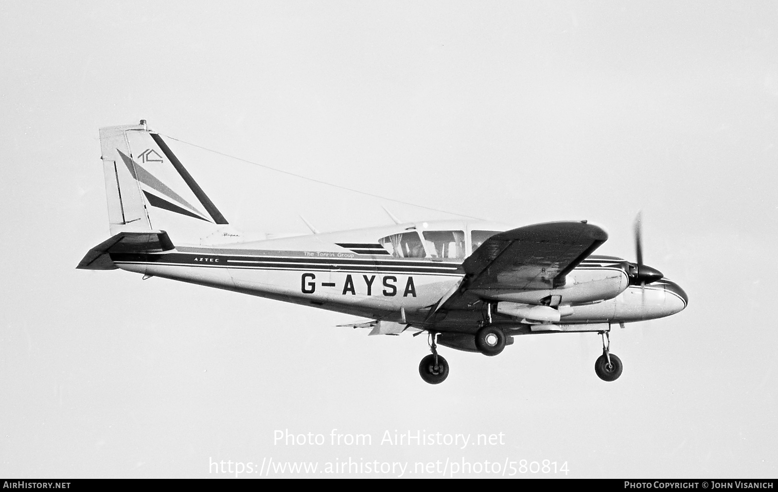 Aircraft Photo of G-AYSA | Piper PA-23-250 Aztec C | The Tonrin Group | AirHistory.net #580814