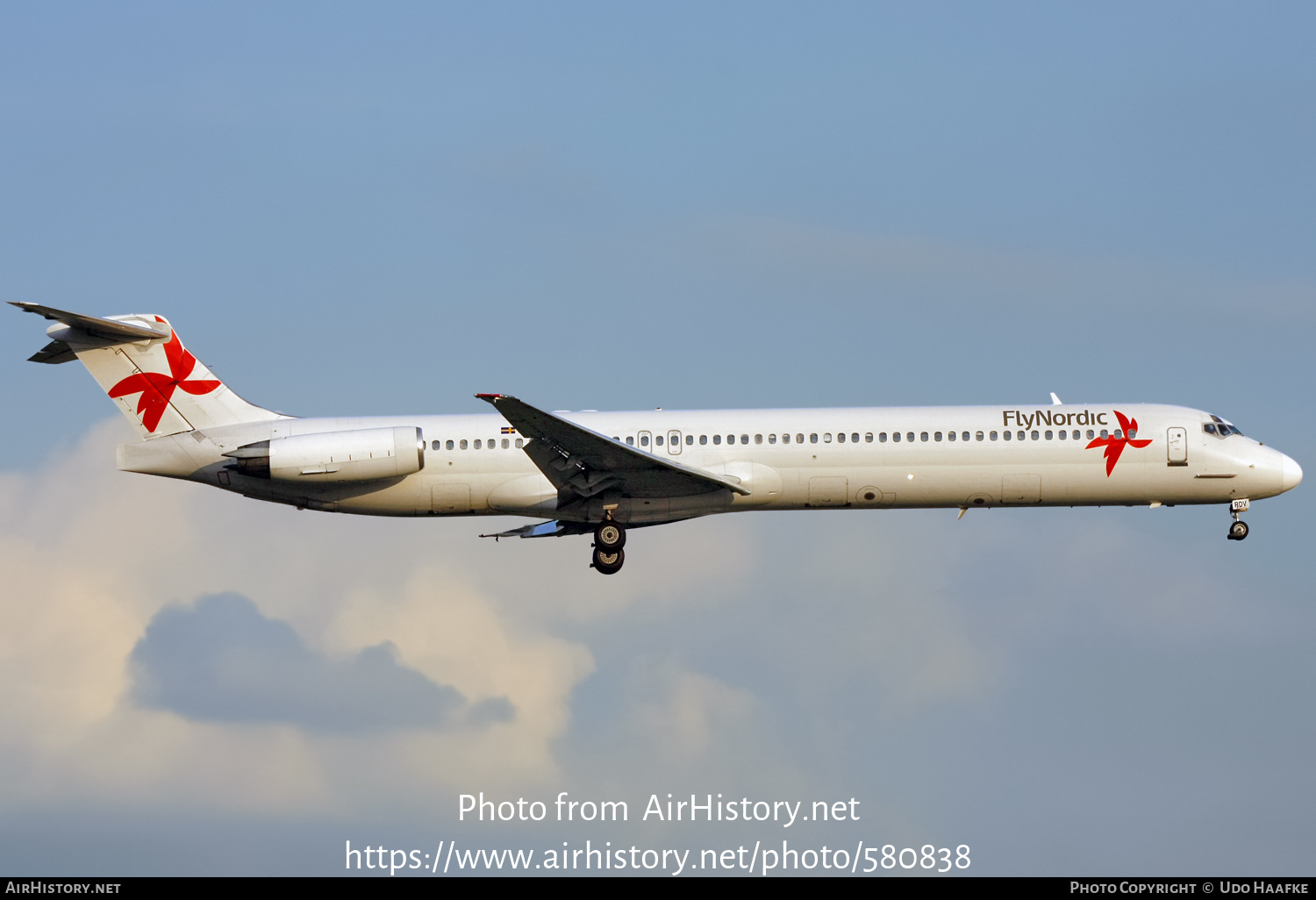 Aircraft Photo of SE-RDV | McDonnell Douglas MD-83 (DC-9-83) | FlyNordic | AirHistory.net #580838