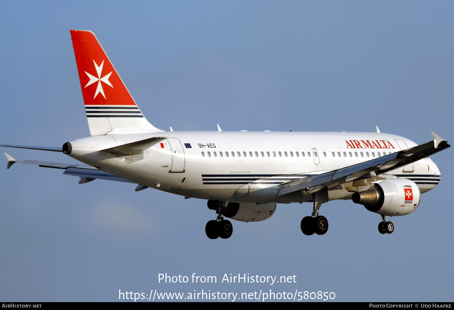 Aircraft Photo of 9H-AEG | Airbus A319-111 | Air Malta | AirHistory.net #580850