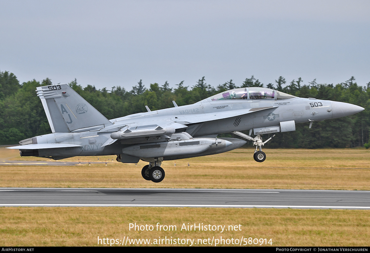 Aircraft Photo of 168271 | Boeing EA-18G Growler | USA - Navy | AirHistory.net #580914