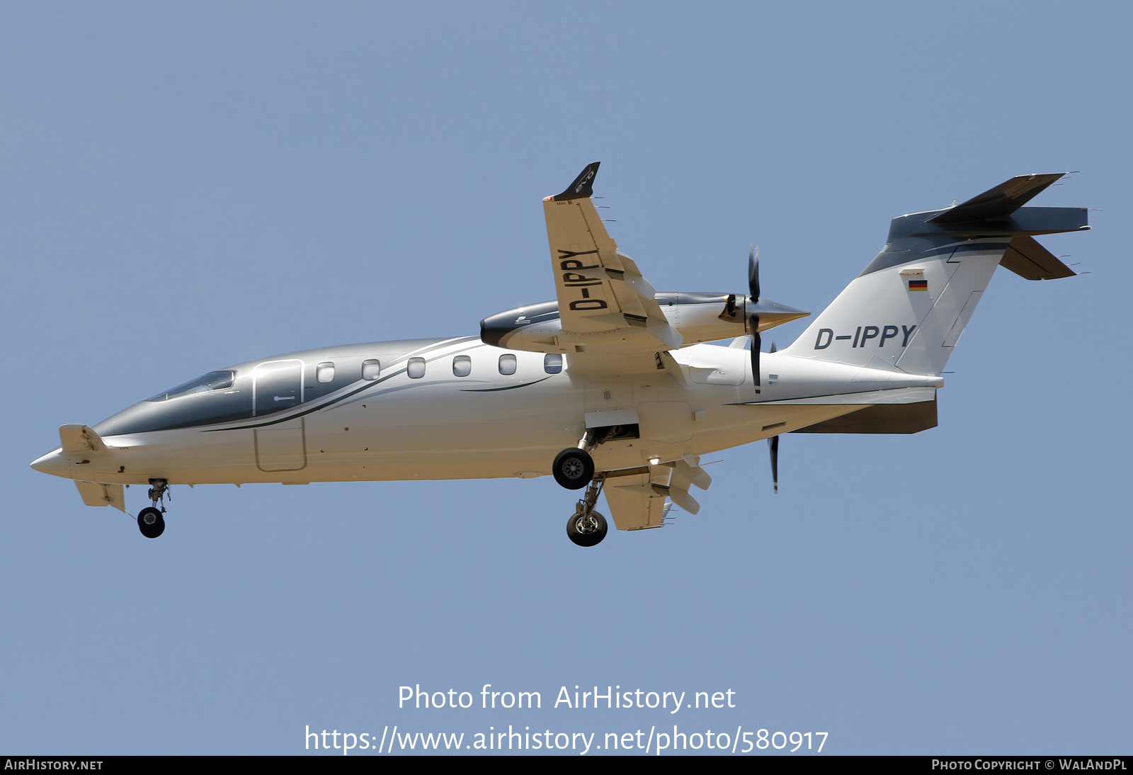 Aircraft Photo of D-IPPY | Piaggio P-180 Avanti Evo | AirHistory.net #580917