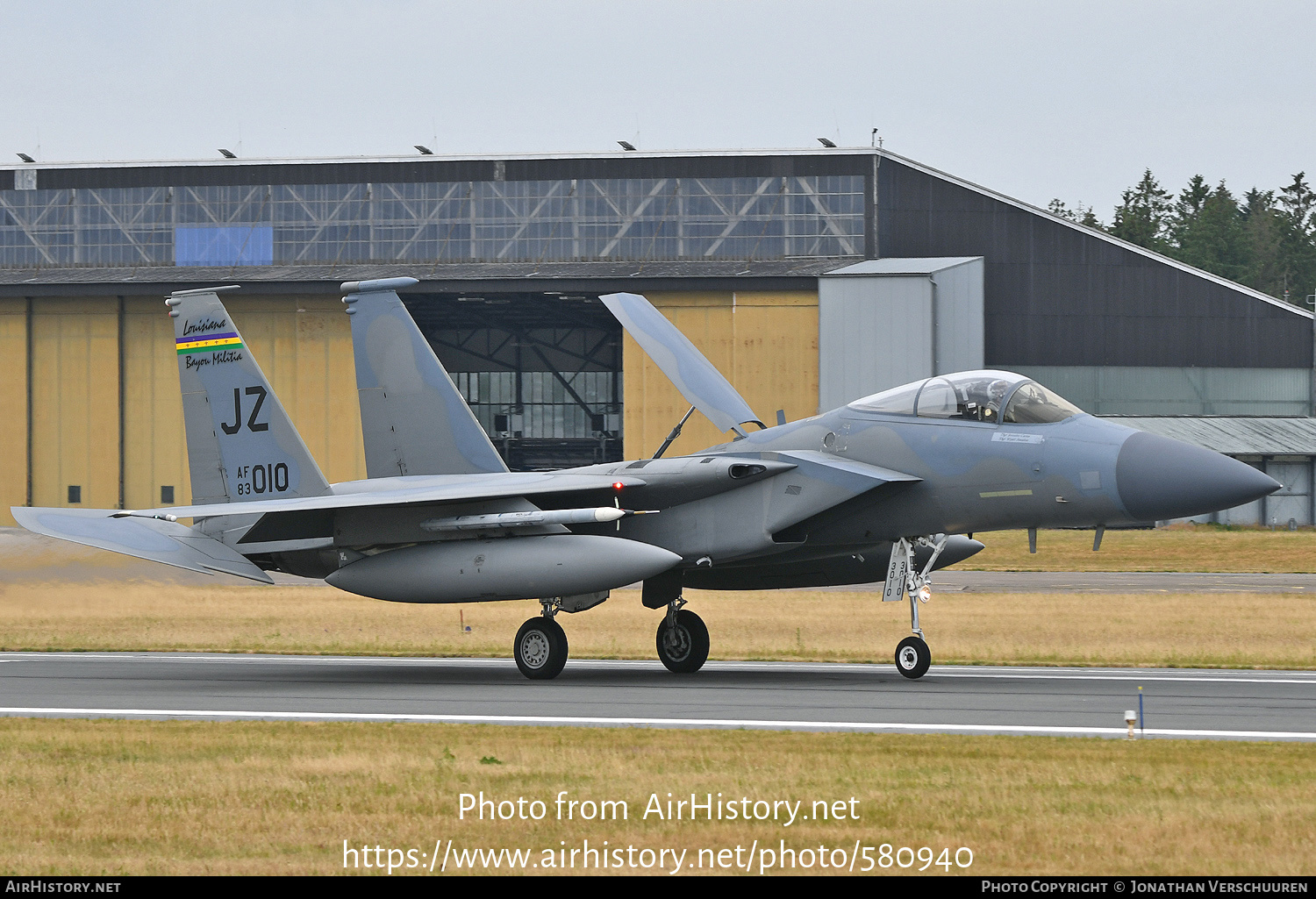 Aircraft Photo of 83-0010 / AF83-010 | McDonnell Douglas F-15C Eagle | USA - Air Force | AirHistory.net #580940