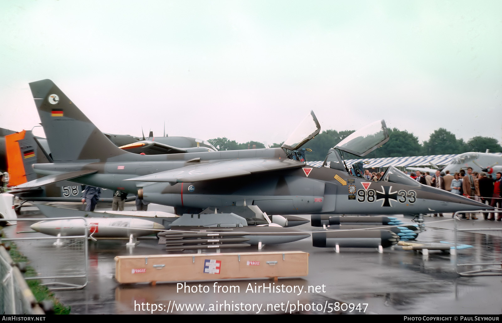 Aircraft Photo of 9833 | Dassault-Dornier Alpha Jet | Germany - Air Force | AirHistory.net #580947