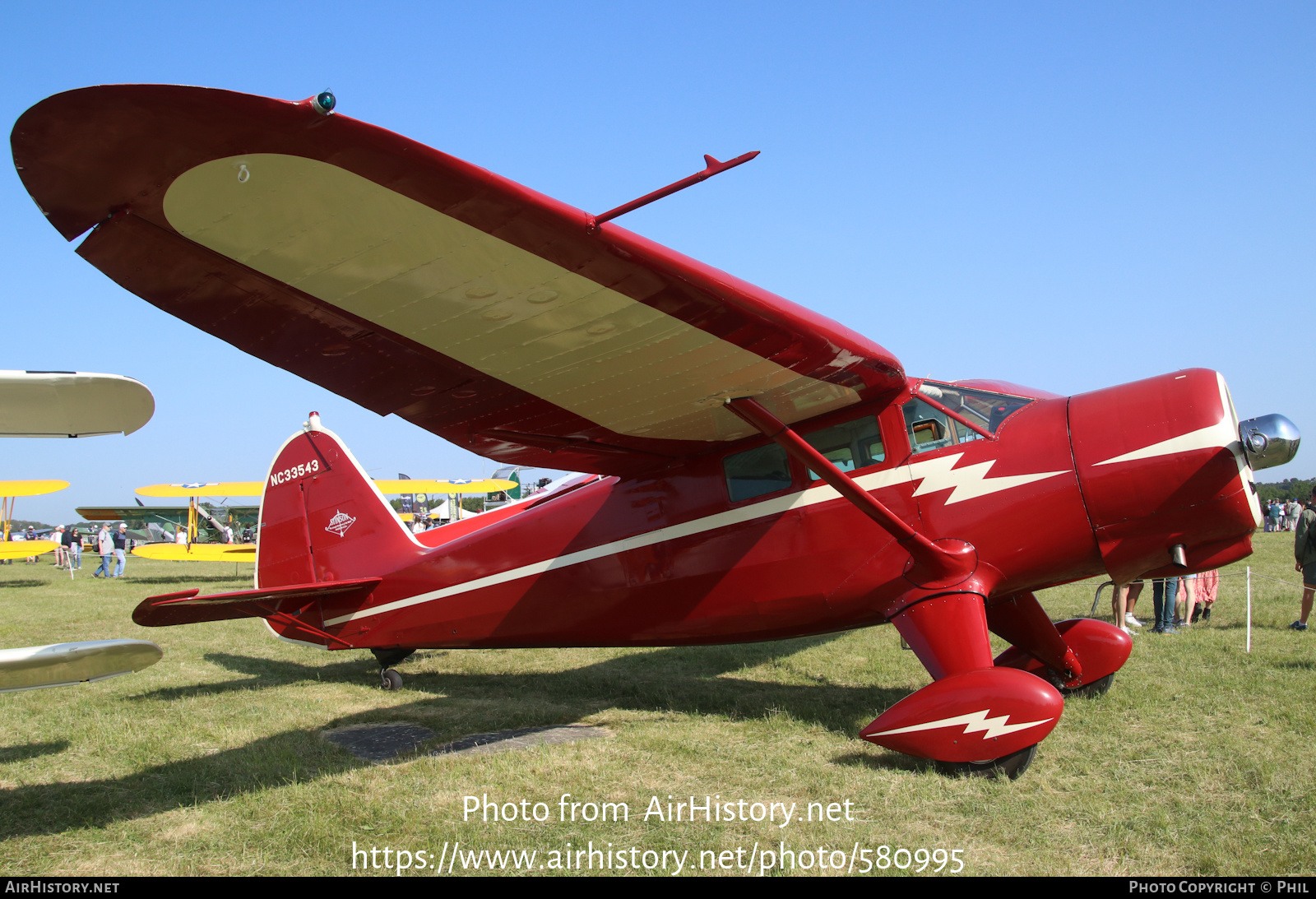 Aircraft Photo of N33543 / NC33543 | Stinson AT-19 Reliant (V-77) | AirHistory.net #580995