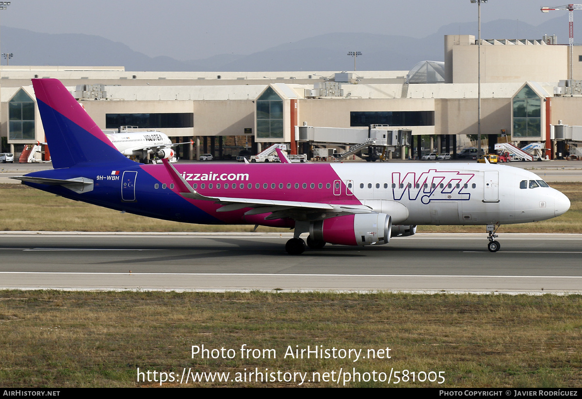 Aircraft Photo of 9H-WBH | Airbus A320-232 | Wizz Air | AirHistory.net #581005