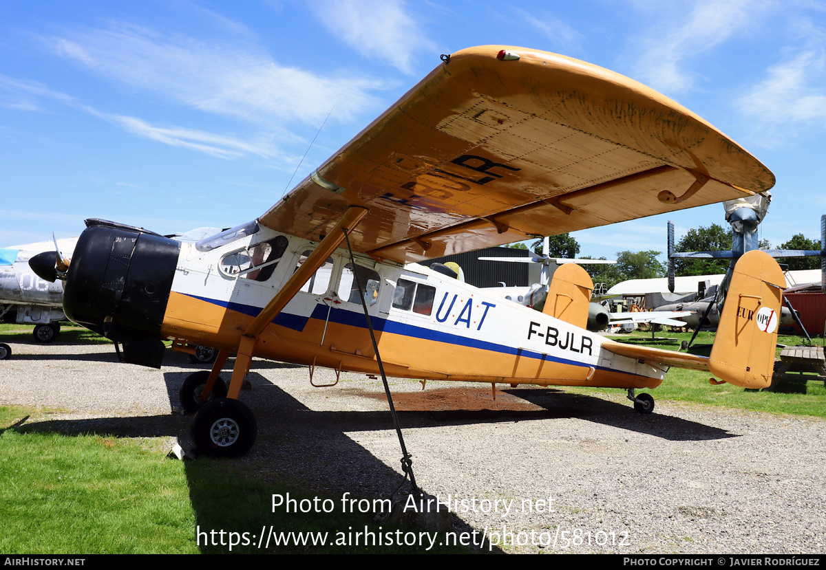 Aircraft Photo of F-BJLR | Max Holste MH.1521M Broussard | UAT - Union Aeromaritime de Transport | AirHistory.net #581012