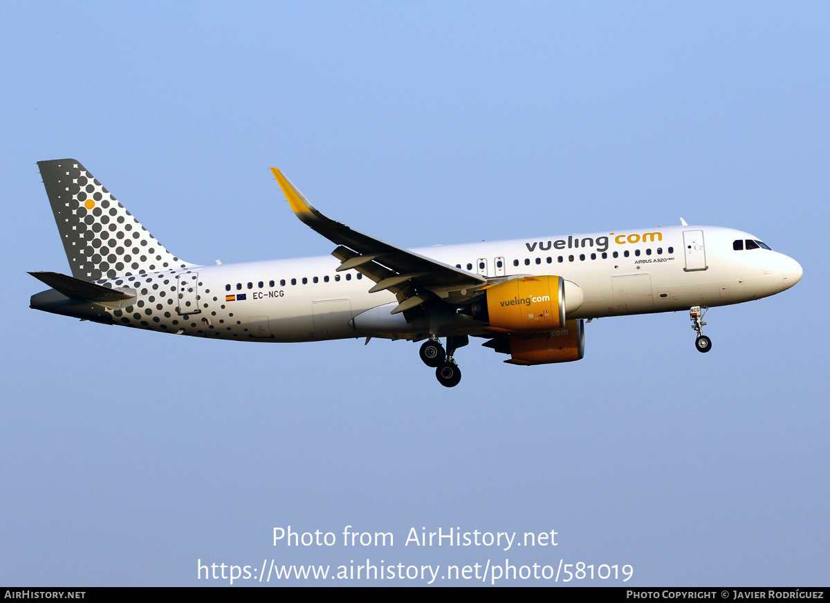 Aircraft Photo of EC-NCG | Airbus A320-271N | Vueling Airlines | AirHistory.net #581019