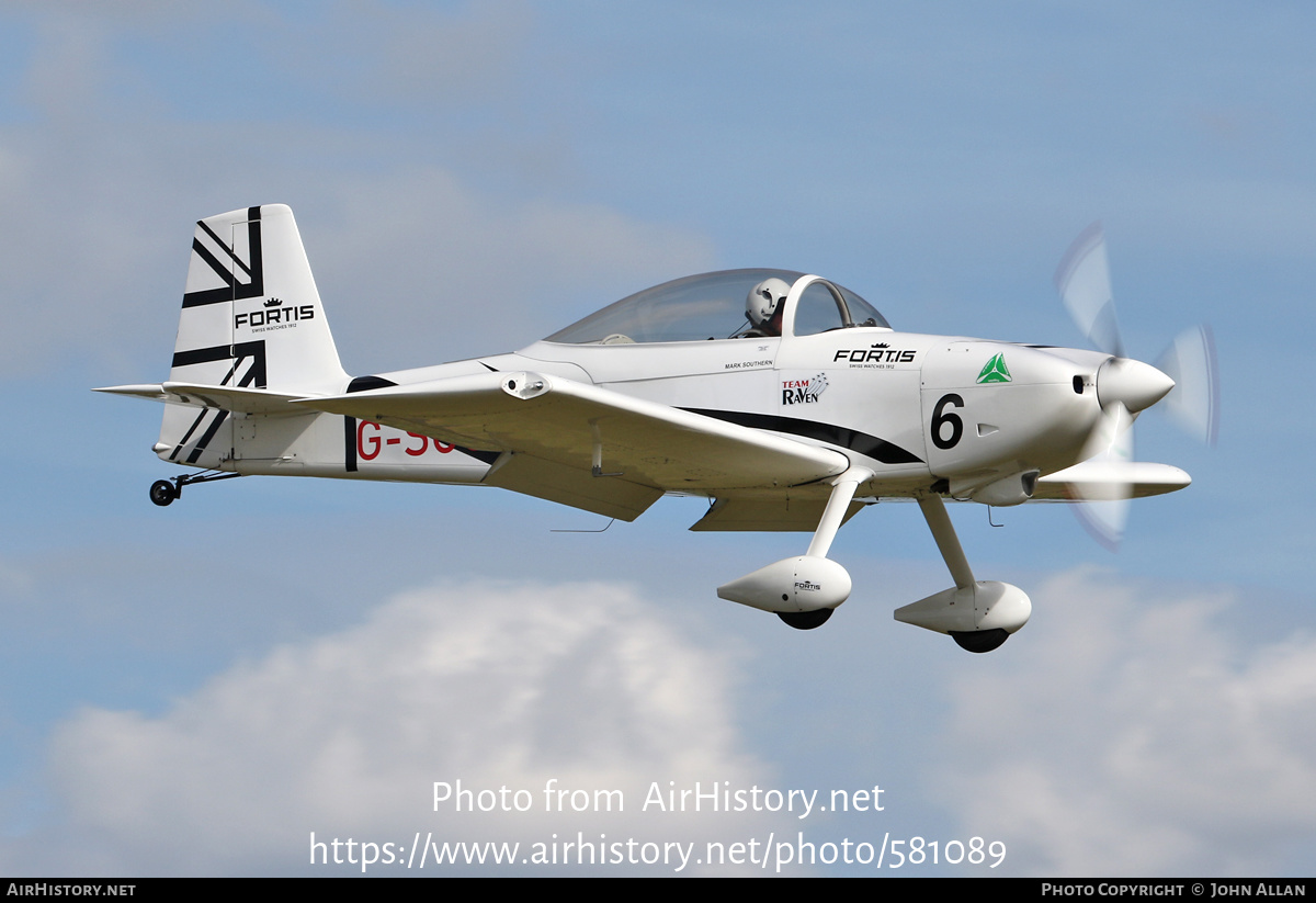 Aircraft Photo of G-SOUT | Van's RV-8 | Team Raven | AirHistory.net #581089