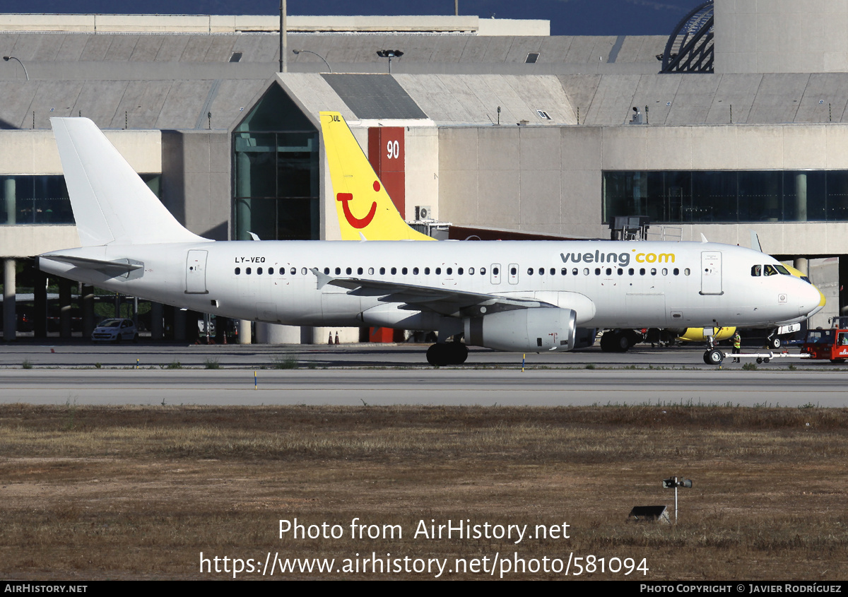 Aircraft Photo of LY-VEQ | Airbus A320-232 | Vueling Airlines | AirHistory.net #581094