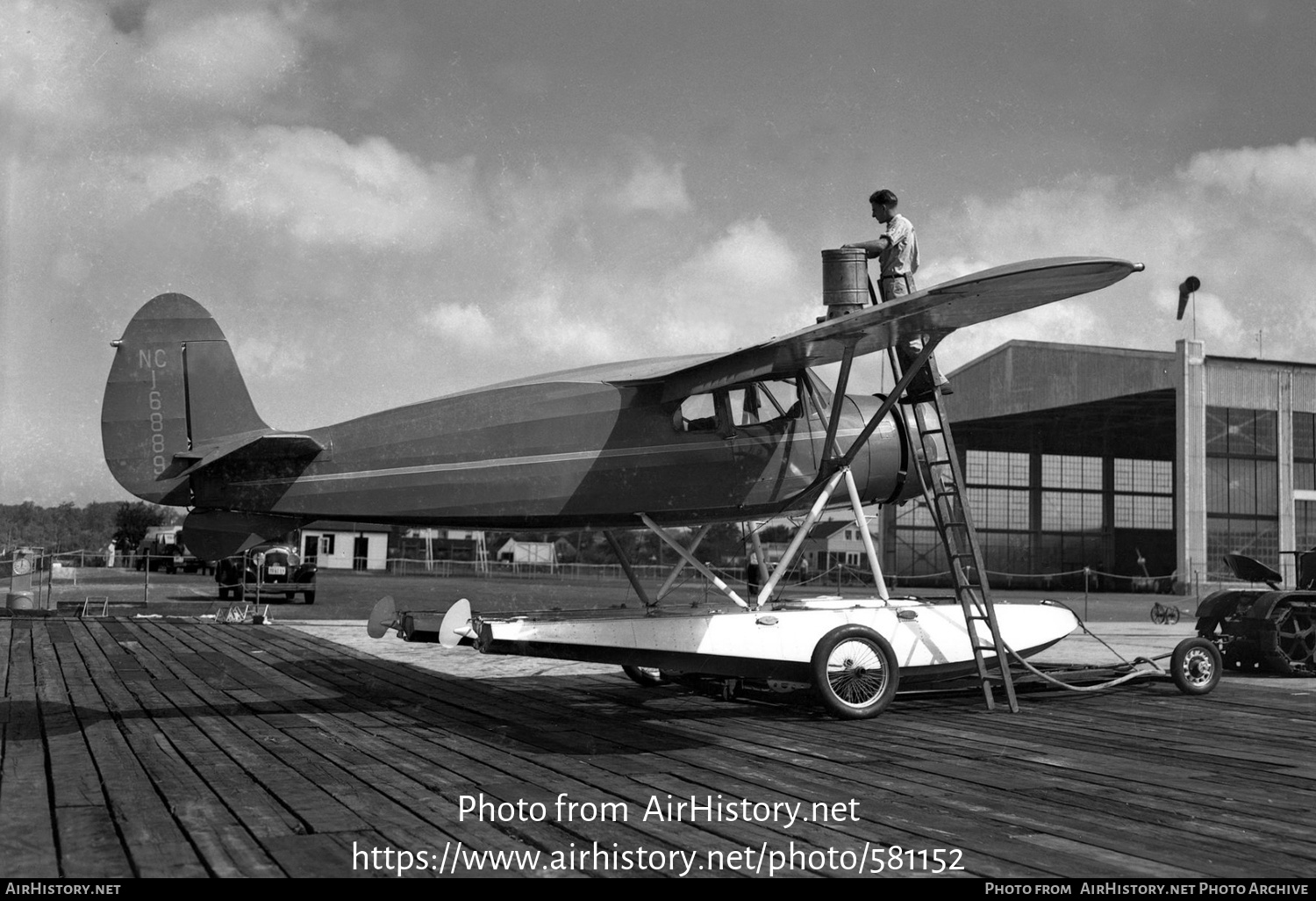 Aircraft Photo of NC16889 | Fairchild 24 G | AirHistory.net #581152