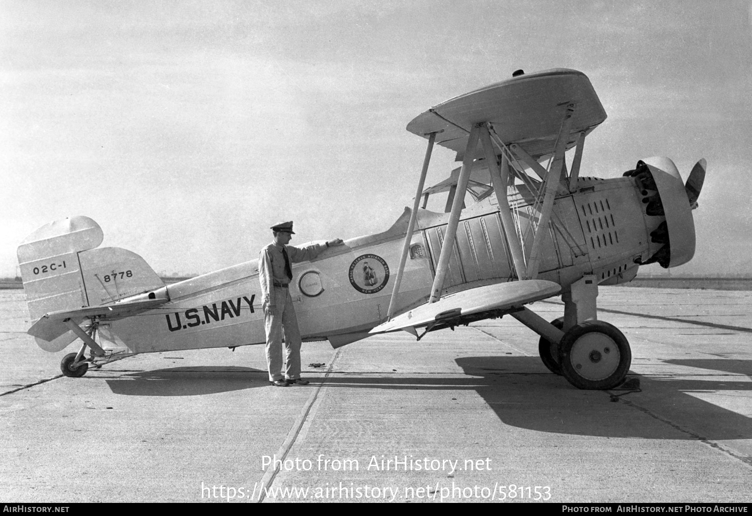 Aircraft Photo of 8778 | Curtiss O2C-1 Helldiver | USA - Navy | AirHistory.net #581153