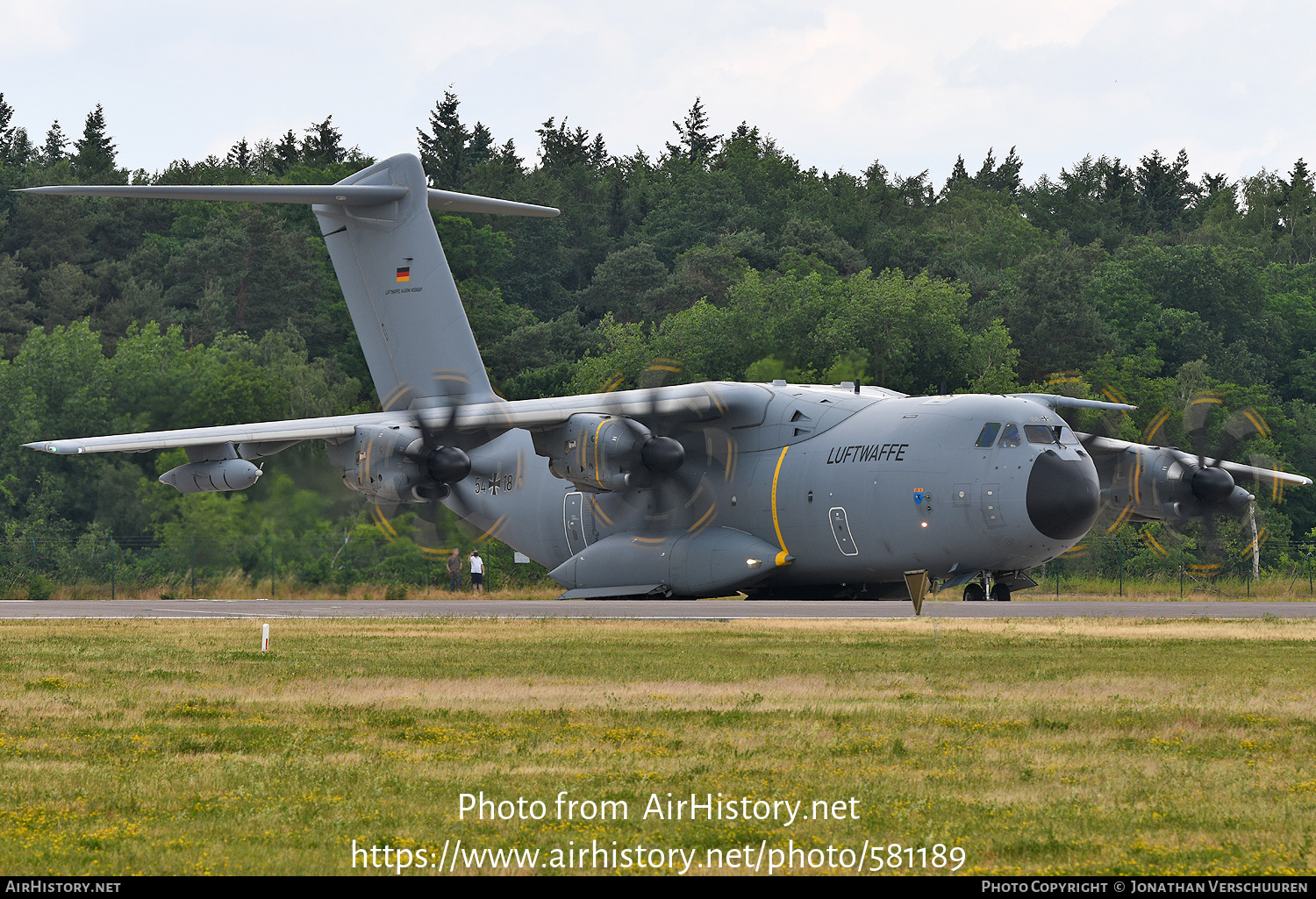 Aircraft Photo of 5418 | Airbus A400M Atlas | Germany - Air Force | AirHistory.net #581189