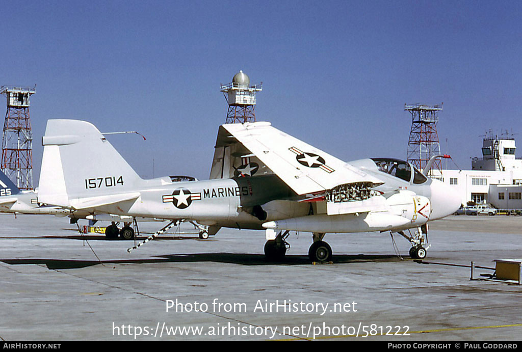 Aircraft Photo of 157014 | Grumman A-6A Intruder (G-128/A2F-1) | USA - Marines | AirHistory.net #581222