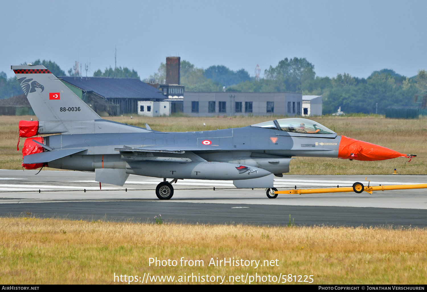 Aircraft Photo of 88-0036 | General Dynamics F-16C Fighting Falcon | Turkey - Air Force | AirHistory.net #581225